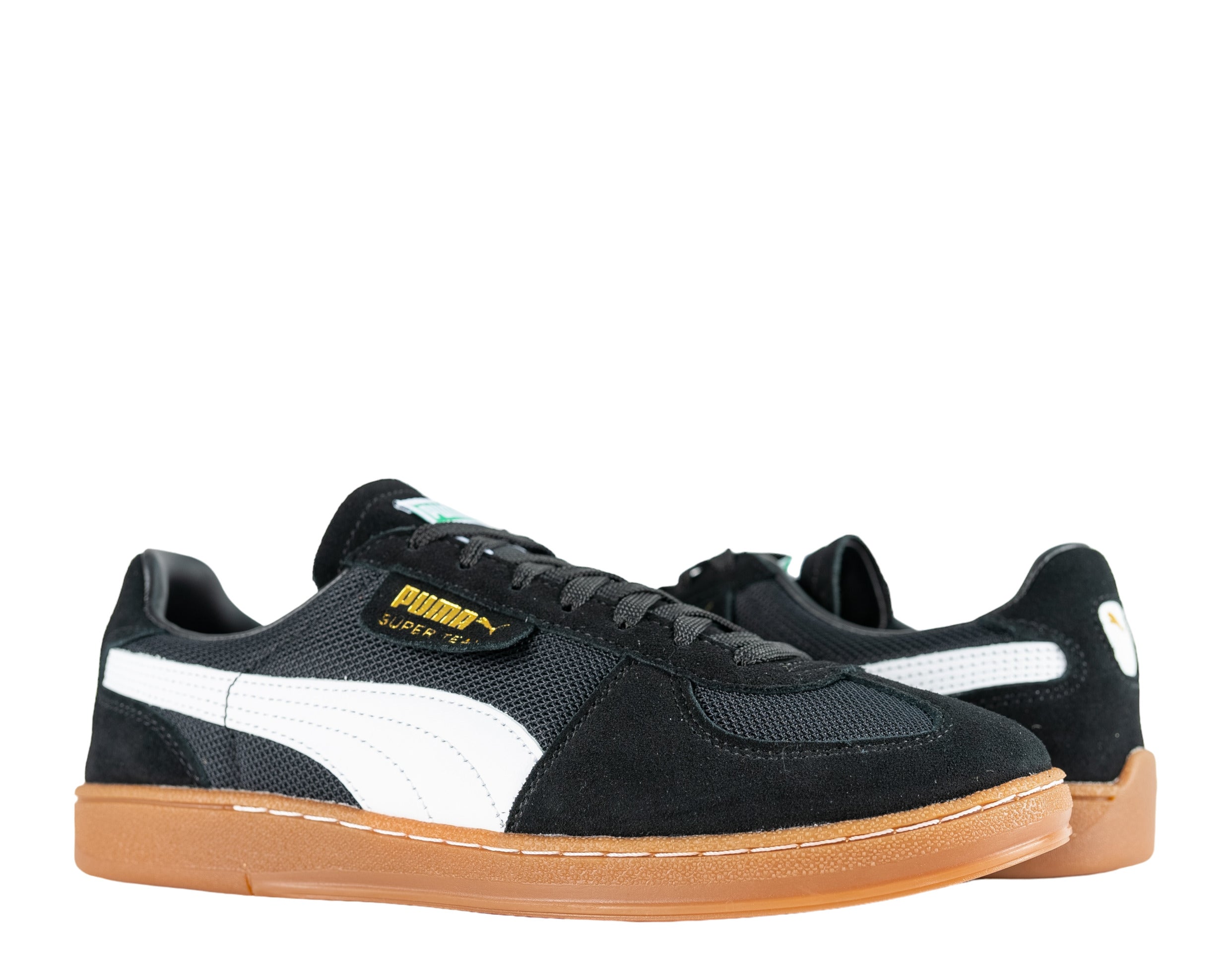 Puma vikky platform black retailer white metallic gold