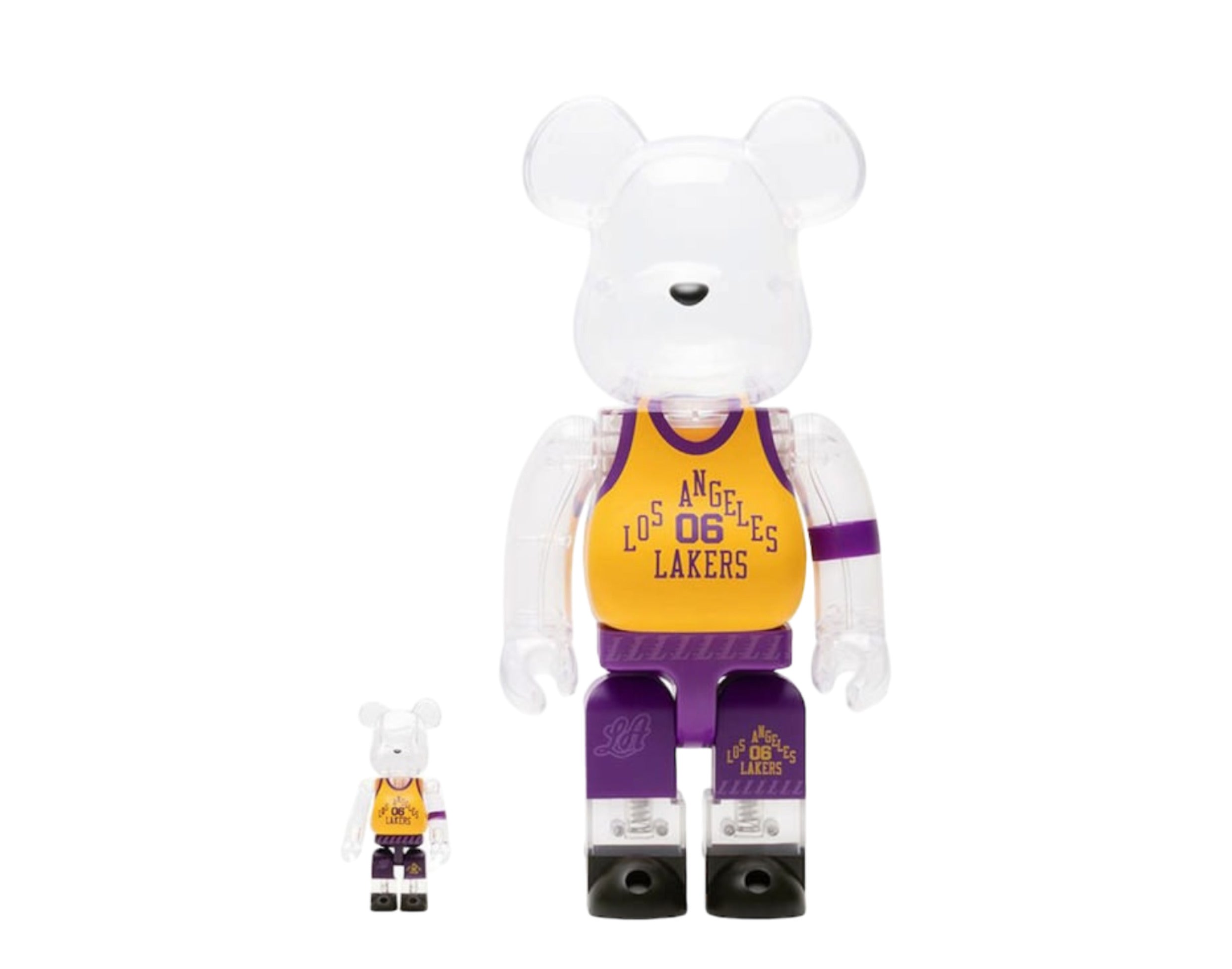 Medicom Toy Be@Rbrick x Bodega x NBA Worldwide Respect Los Angeles Lak –  NYCMode