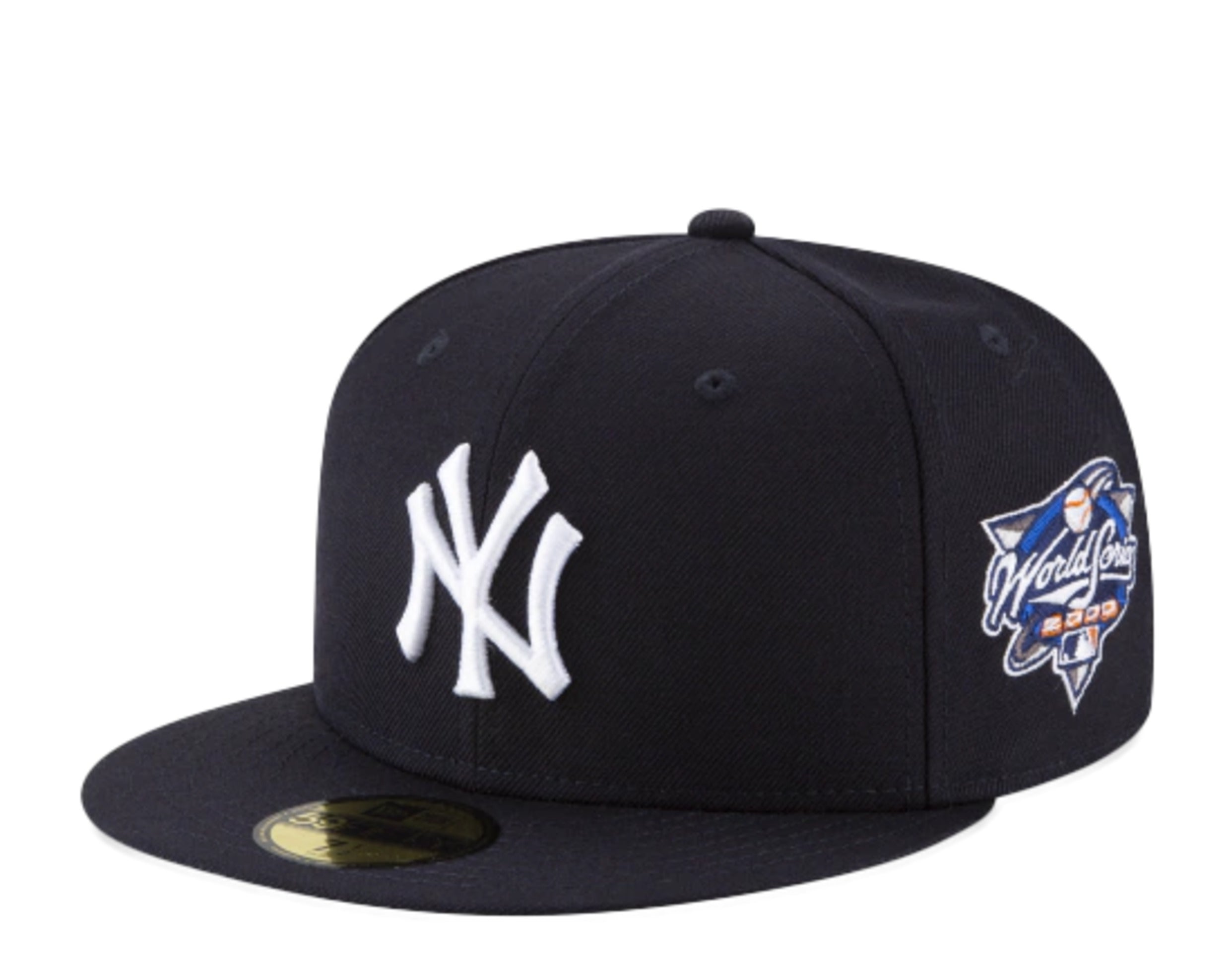 New York Yankees LETTERMAN SIDE-PATCH Fitted Hat by New Era