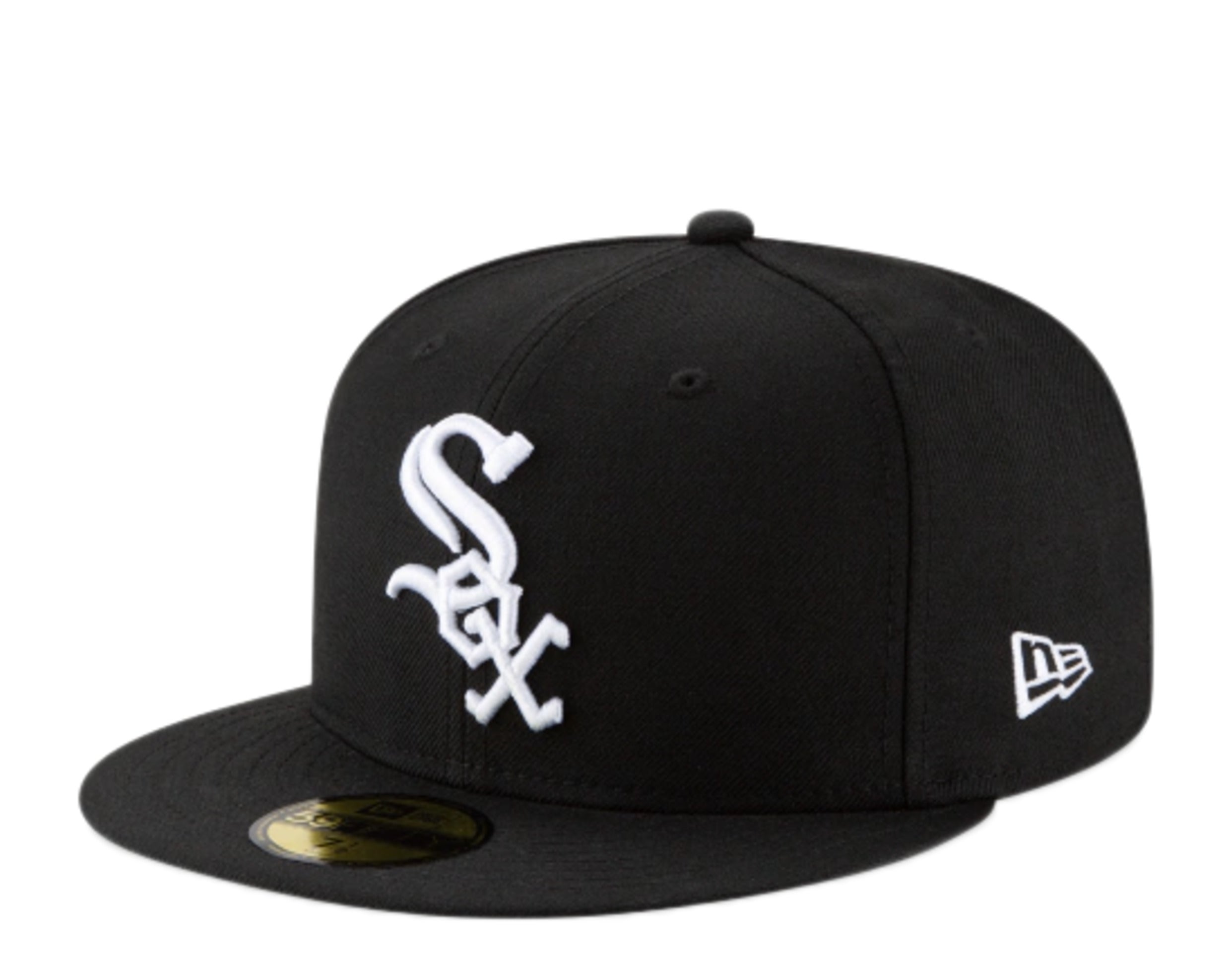 New Era White Sox Fitted Black 11941909