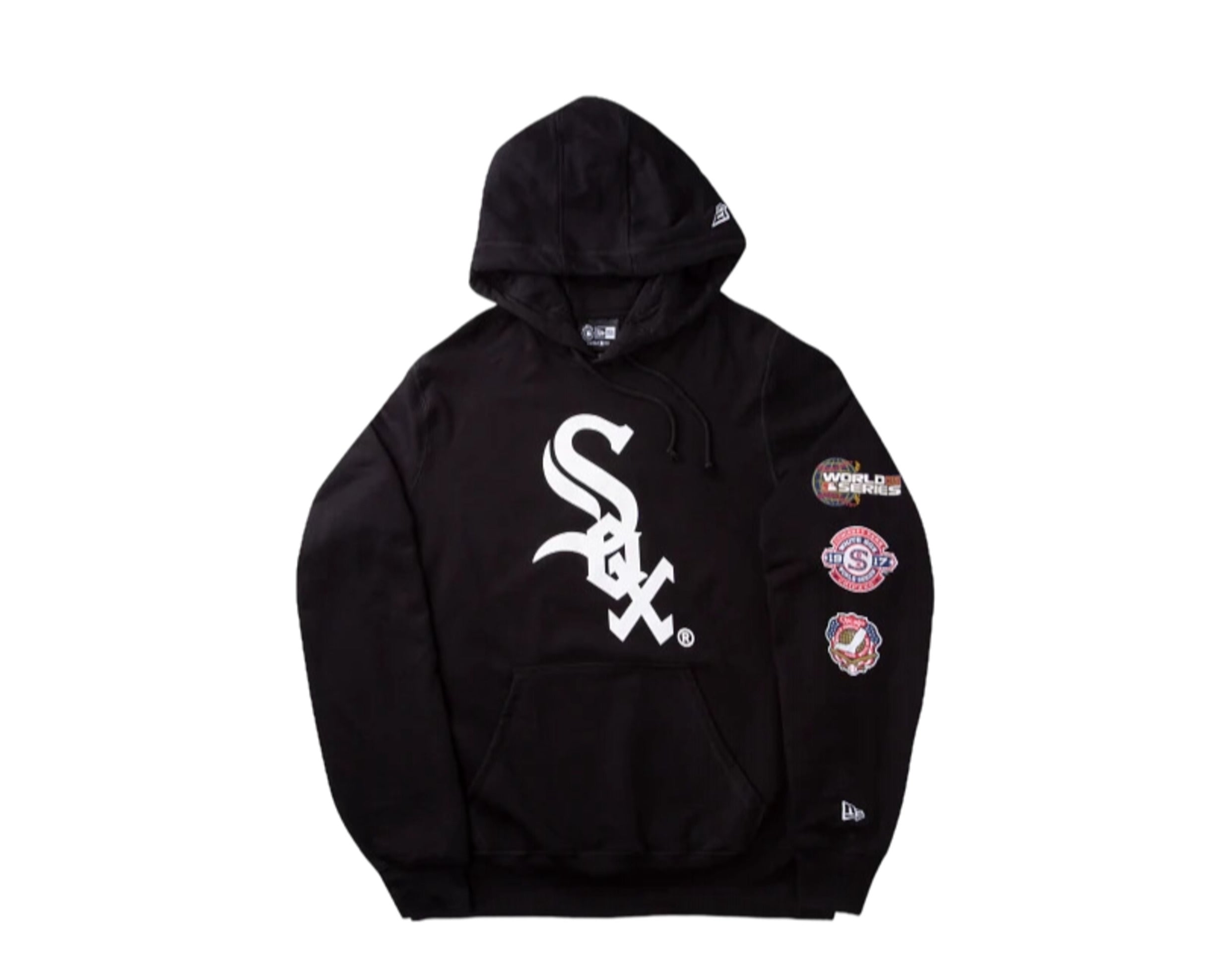 New Era Chicago White Sox Logo Select Black/White Hooded Sweatshirt