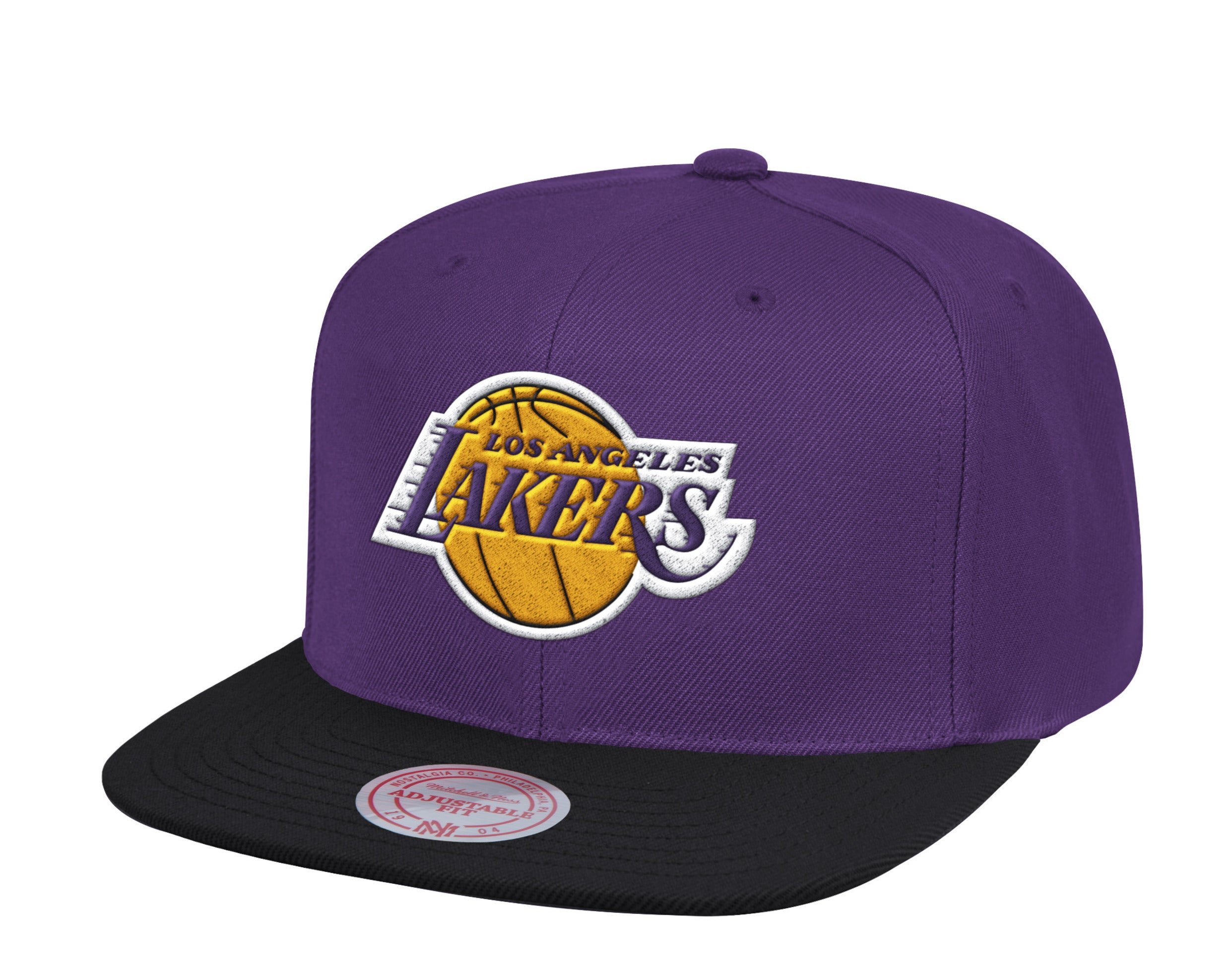 Los Angeles Lakers Winter White White Snapback - Mitchell & Ness cap