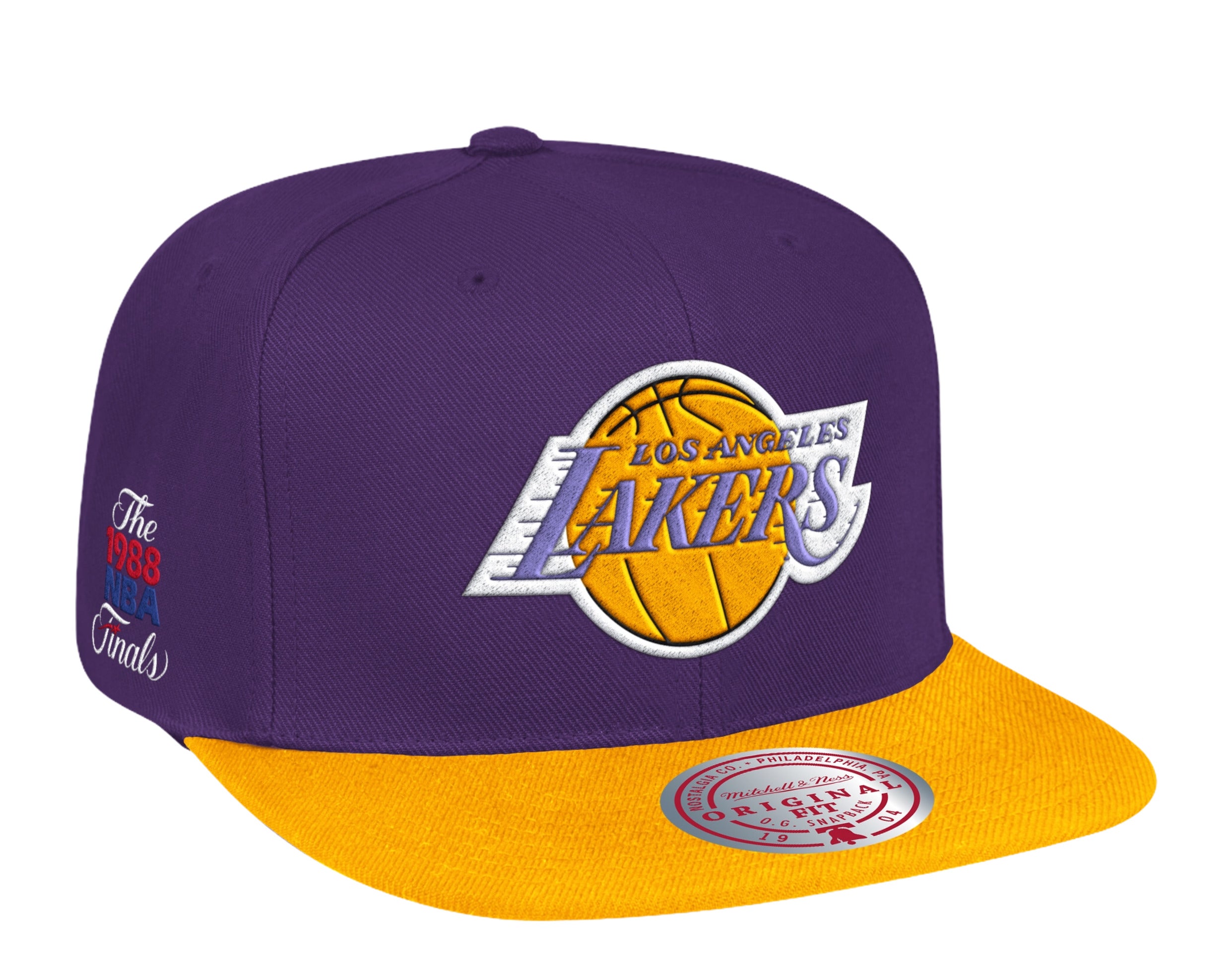 Los Angeles Lakers 1988 Finals Patch Snapback