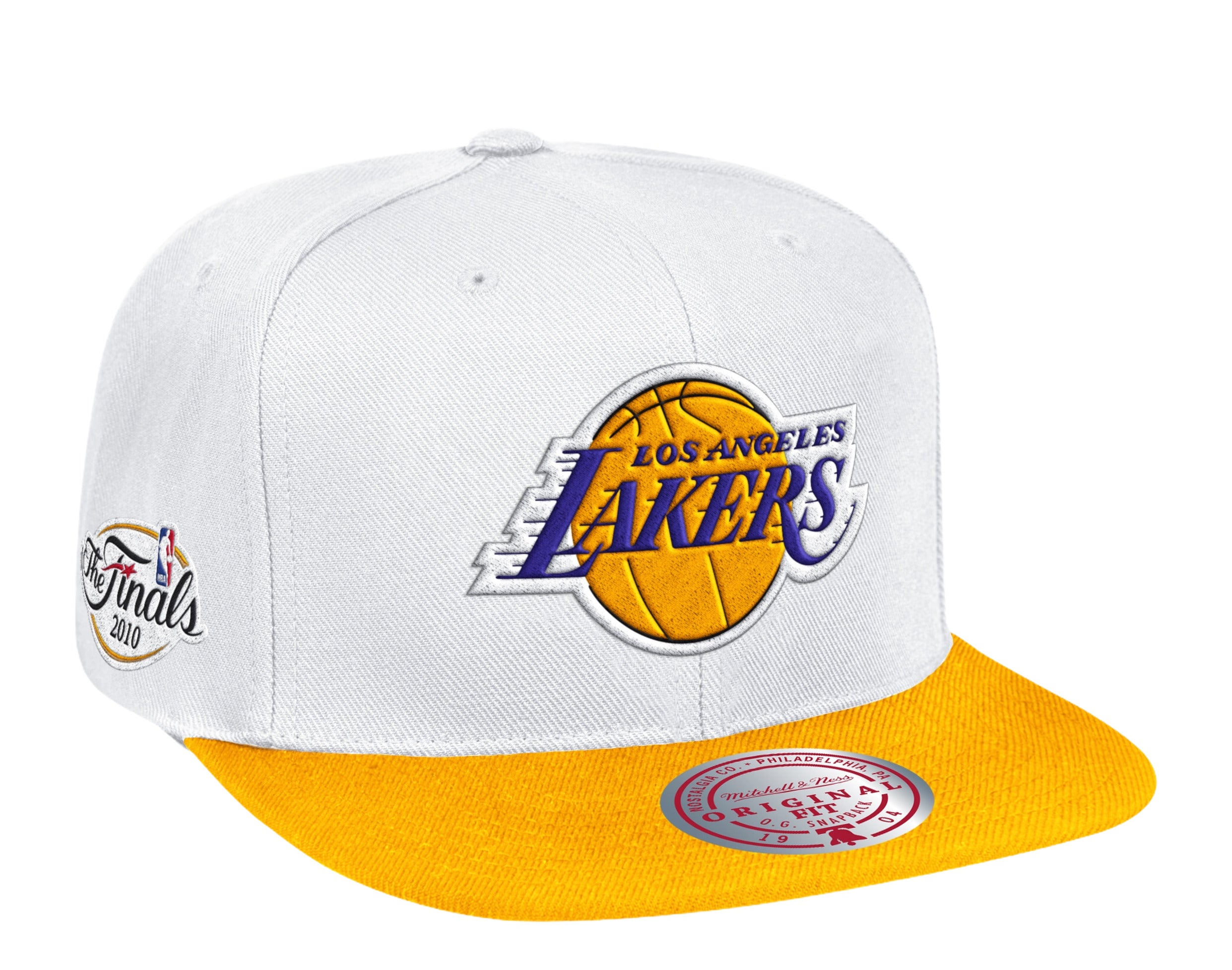 Mitchell & Ness Logo History Fitted HWC Los Angeles Lakers