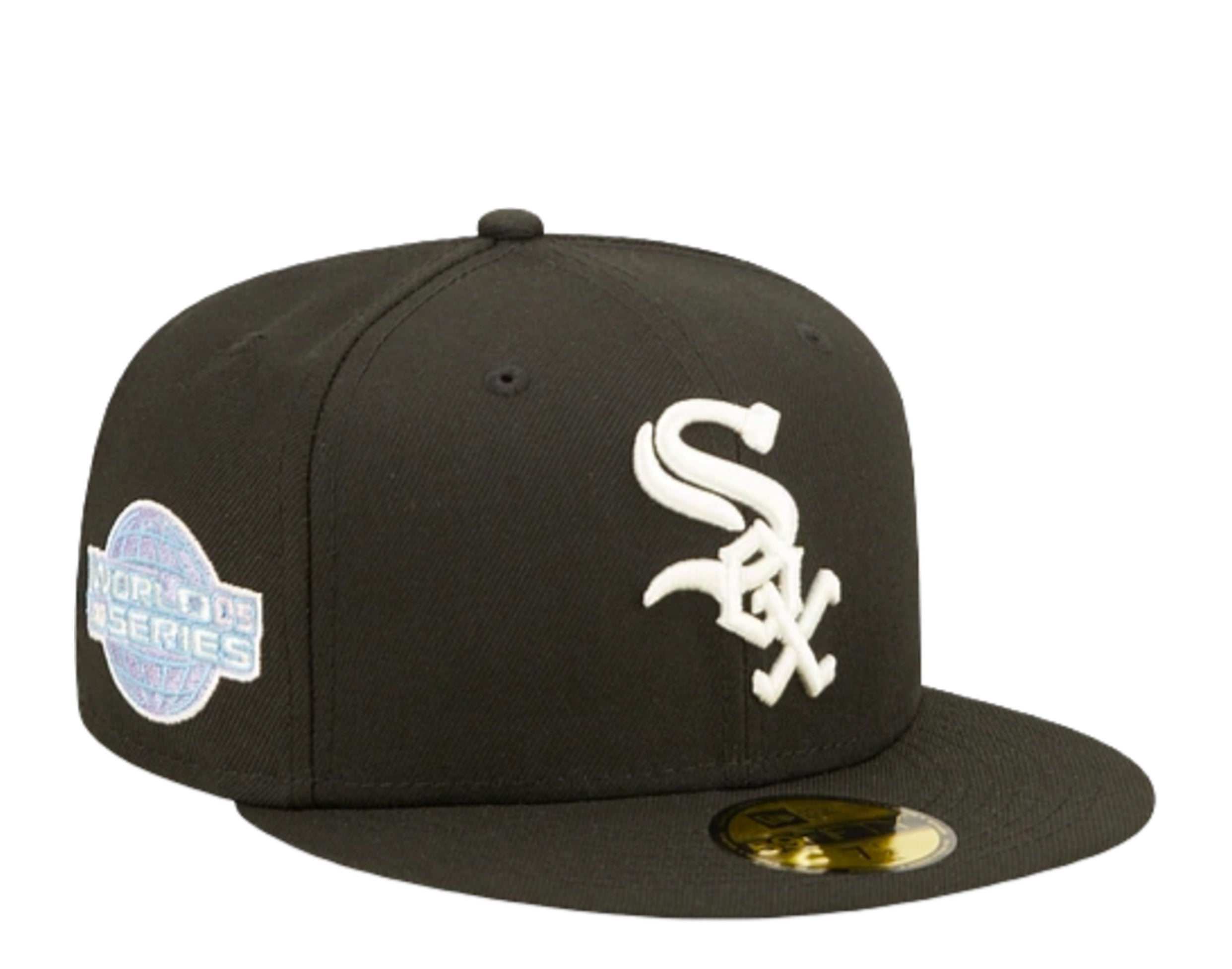 New Era 59Fifty Chicago White Sox Fitted Hat Storm Grey Black
