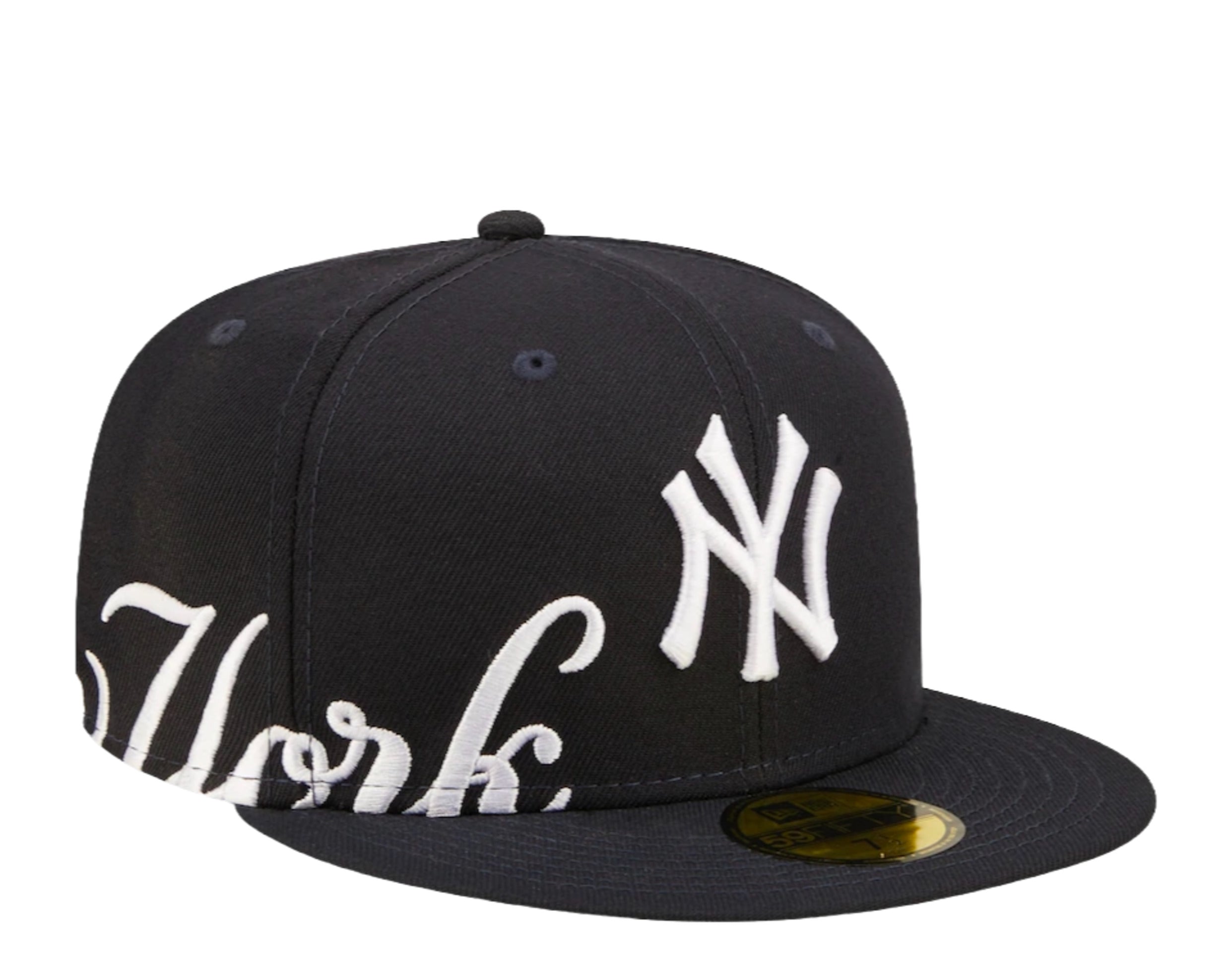 New Era New York Yankees MLB Side Split 59FIFTY Unisex Cap Black 60243569