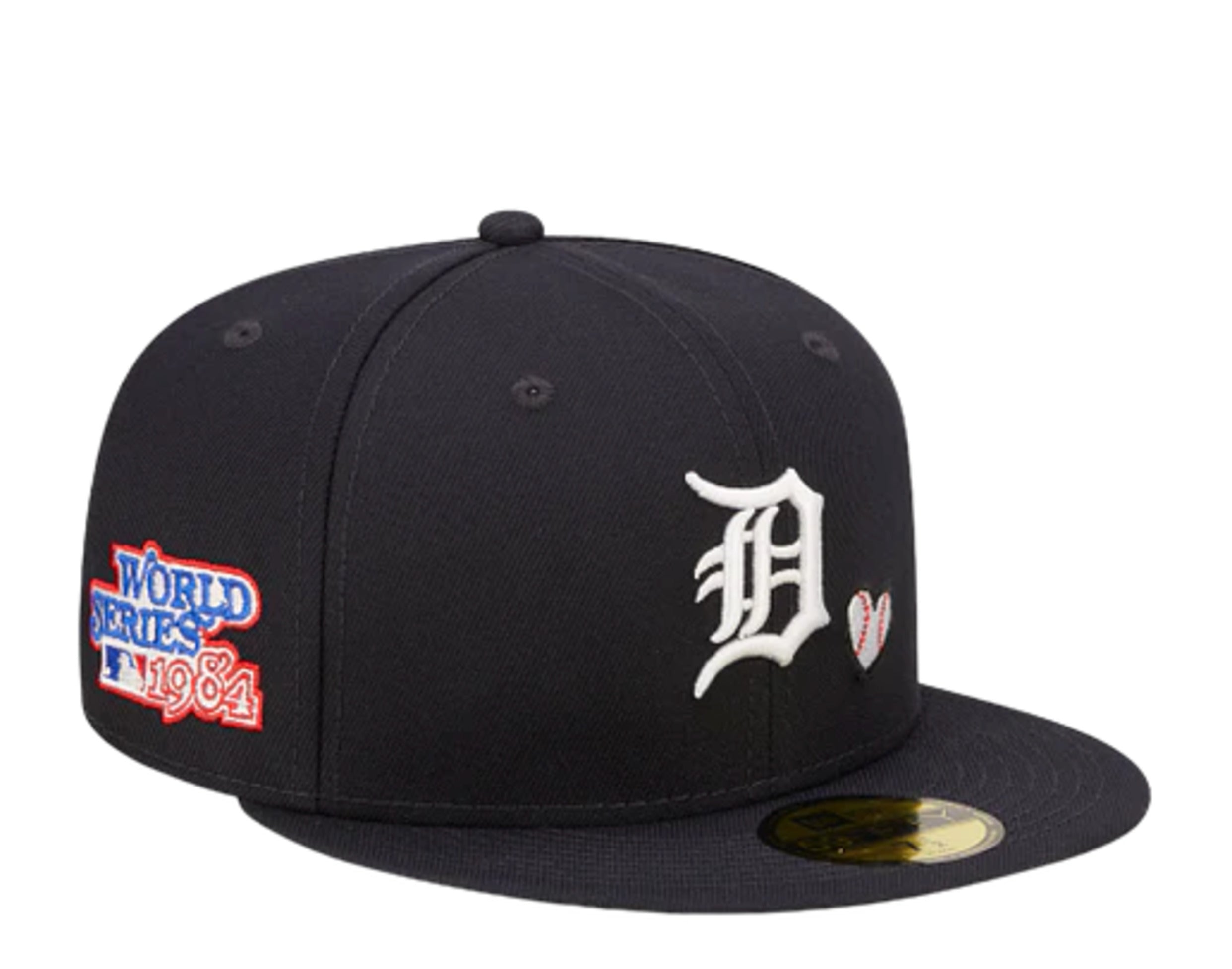 New Era 59FIFTY MLB Detroit Tigers Black and White Basic Fitted Hat