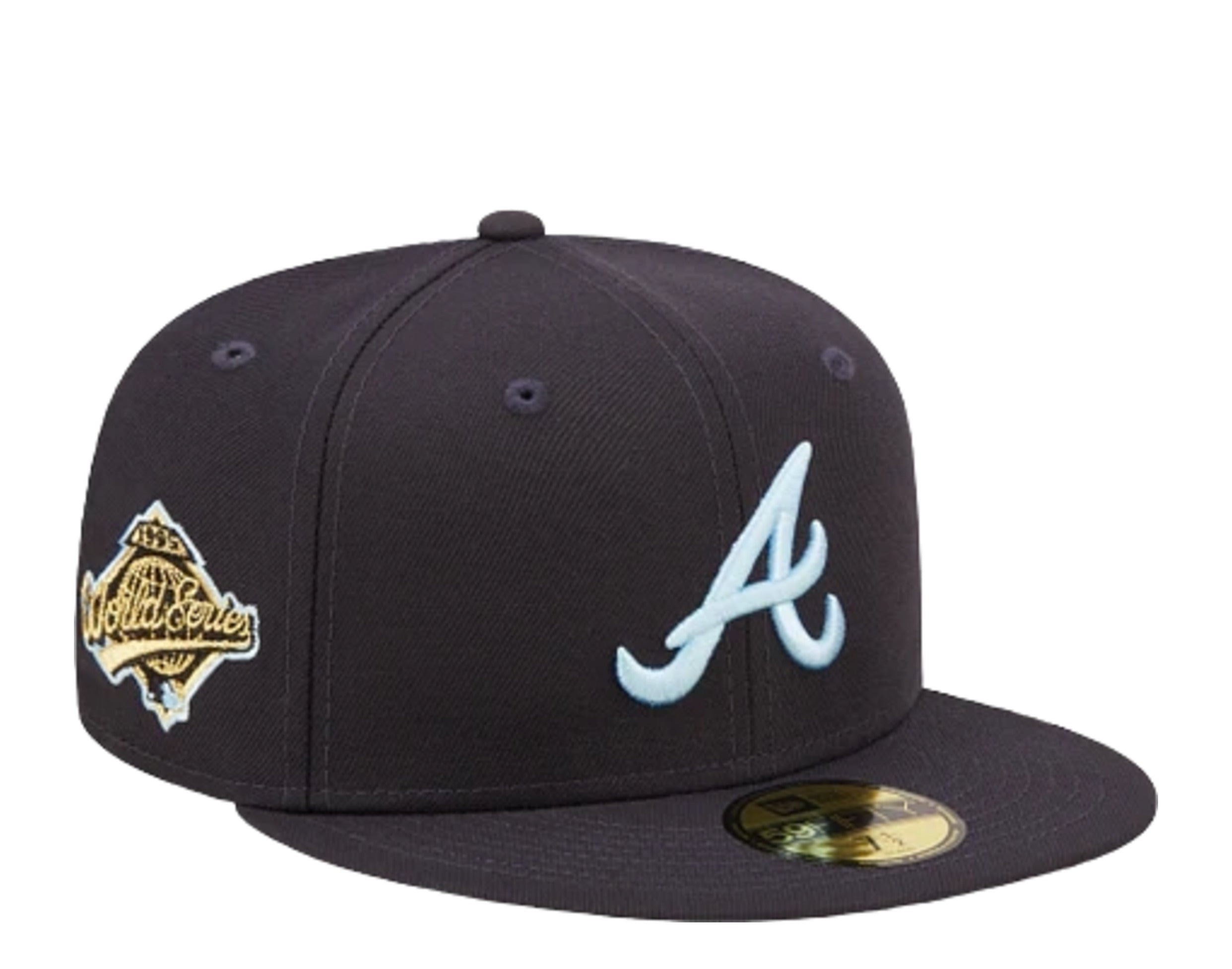 New Era 59FIFTY MLB Atlanta Braves Cloud Icon Fitted Hat 7 5/8