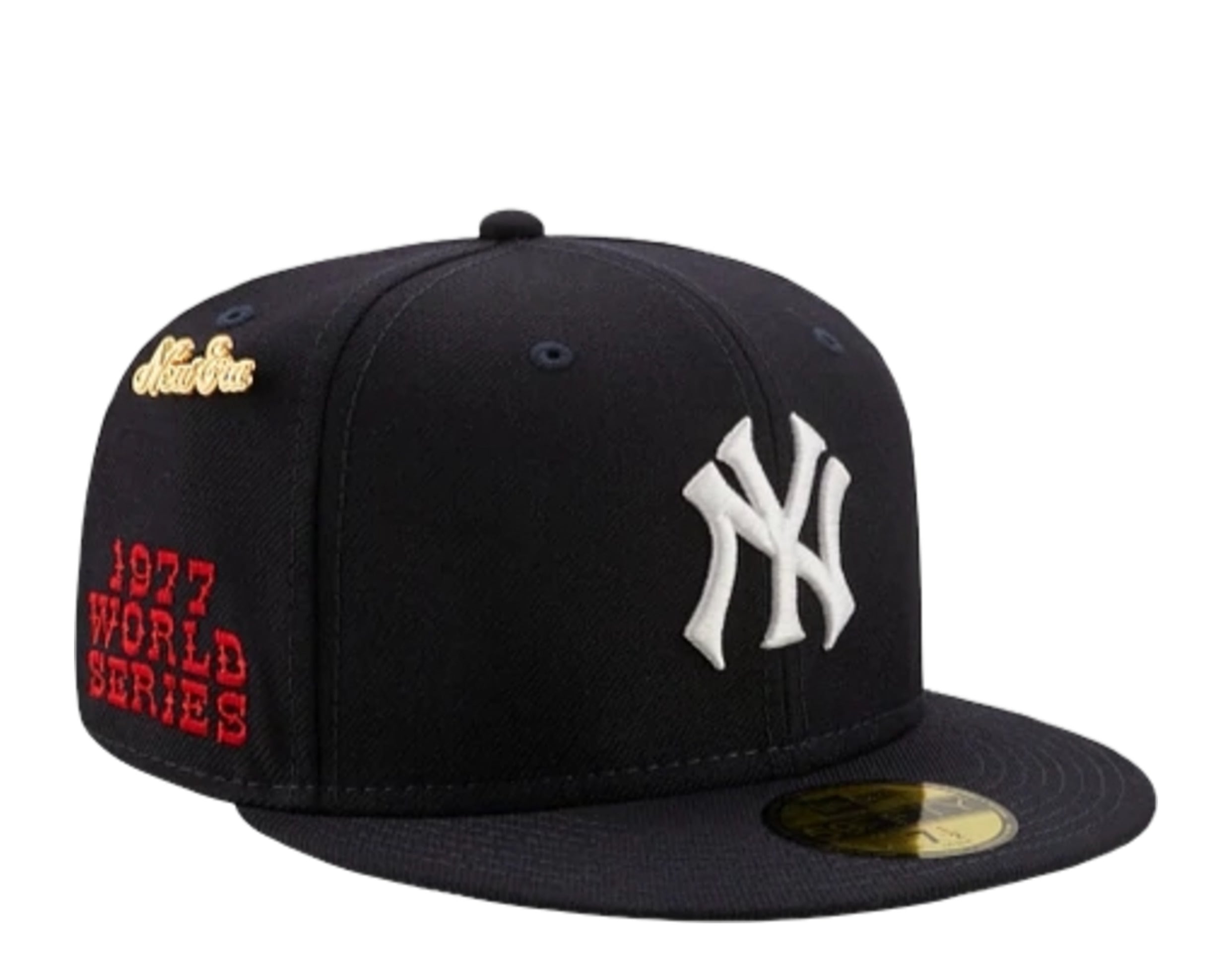 New Era 59Fifty MLB New York Yankees 1977 Logo History Fitted Hat