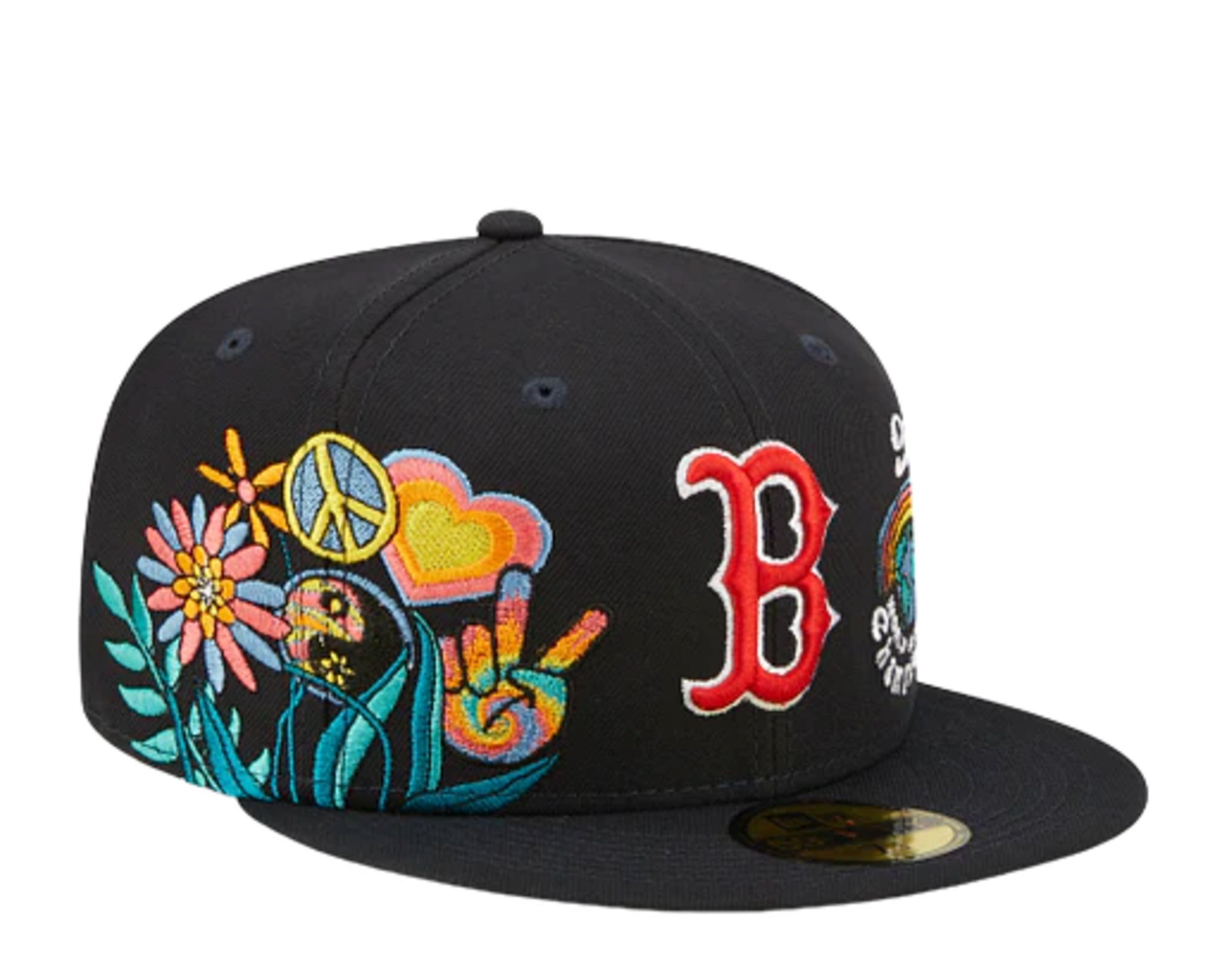 Mitchell And Ness Boston Red Sox Fitted Hat 7 3/4