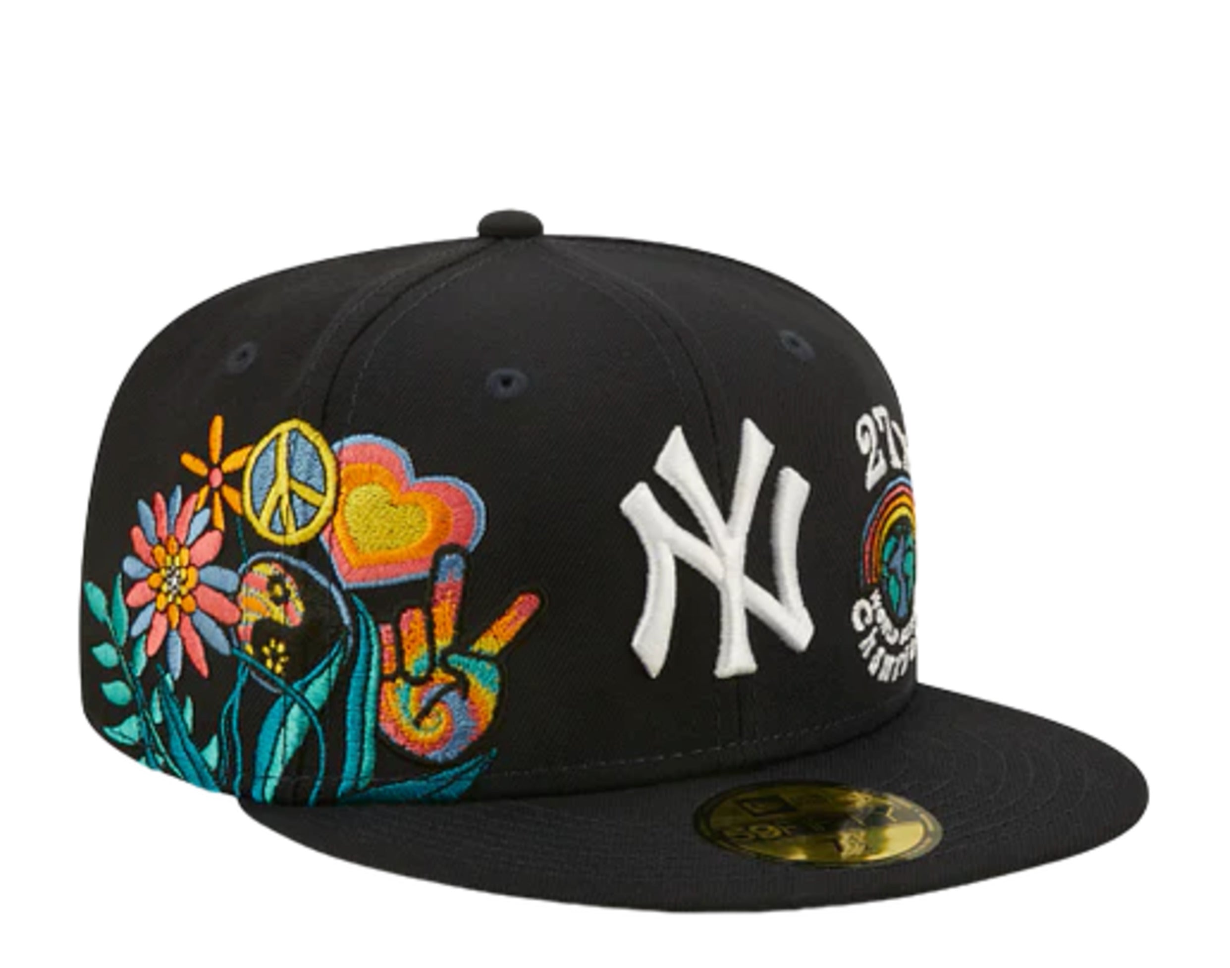 MLB New York Yankees World Series Multi Patch 59Fifty Cap - New Era