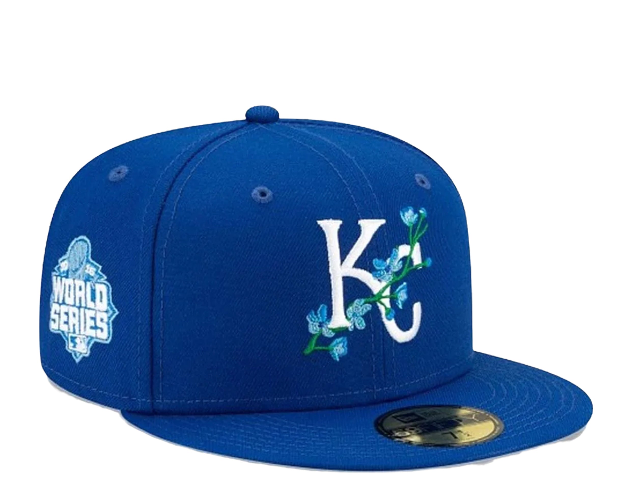 Kansas City Royals 2015 World Series Side Patch Bloom 59Fifty New Era –  Sports World 165