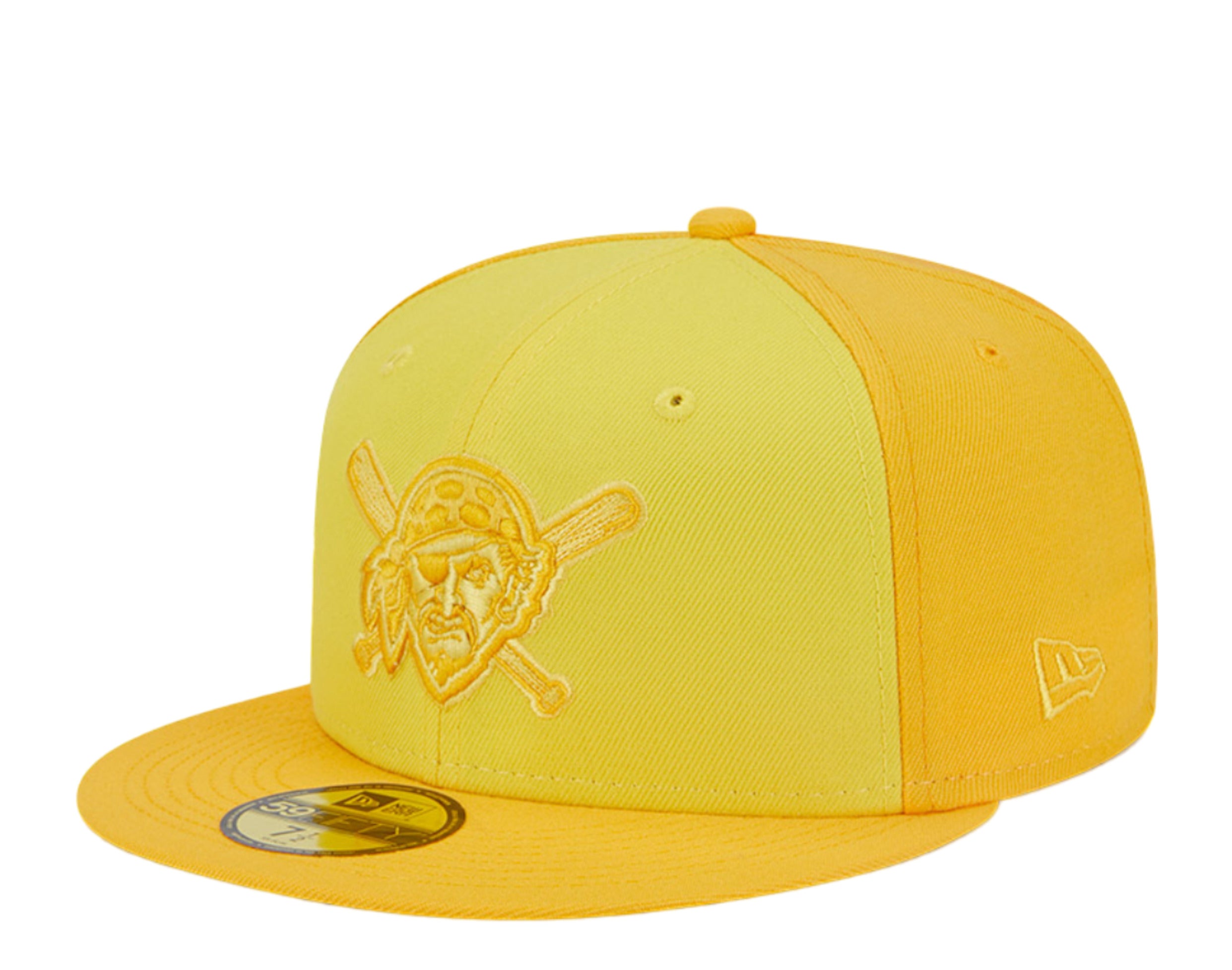 New Era Pittsburgh Pirates Fitted Hat Lavender Pink 2 Tone Color