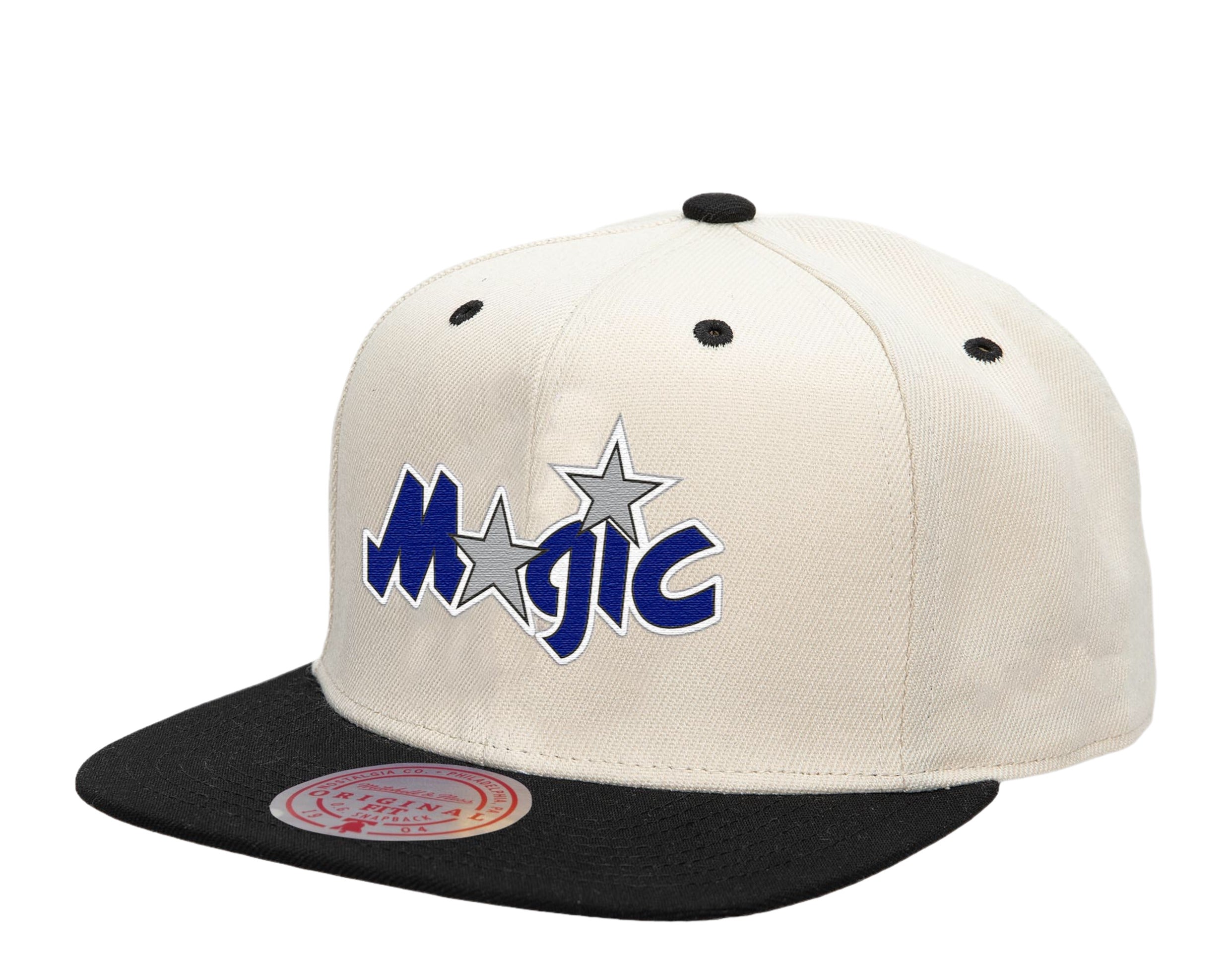 Men's Mitchell & Ness Royal Orlando Magic NBA 75th Anniversary What The?  Snapback Hat