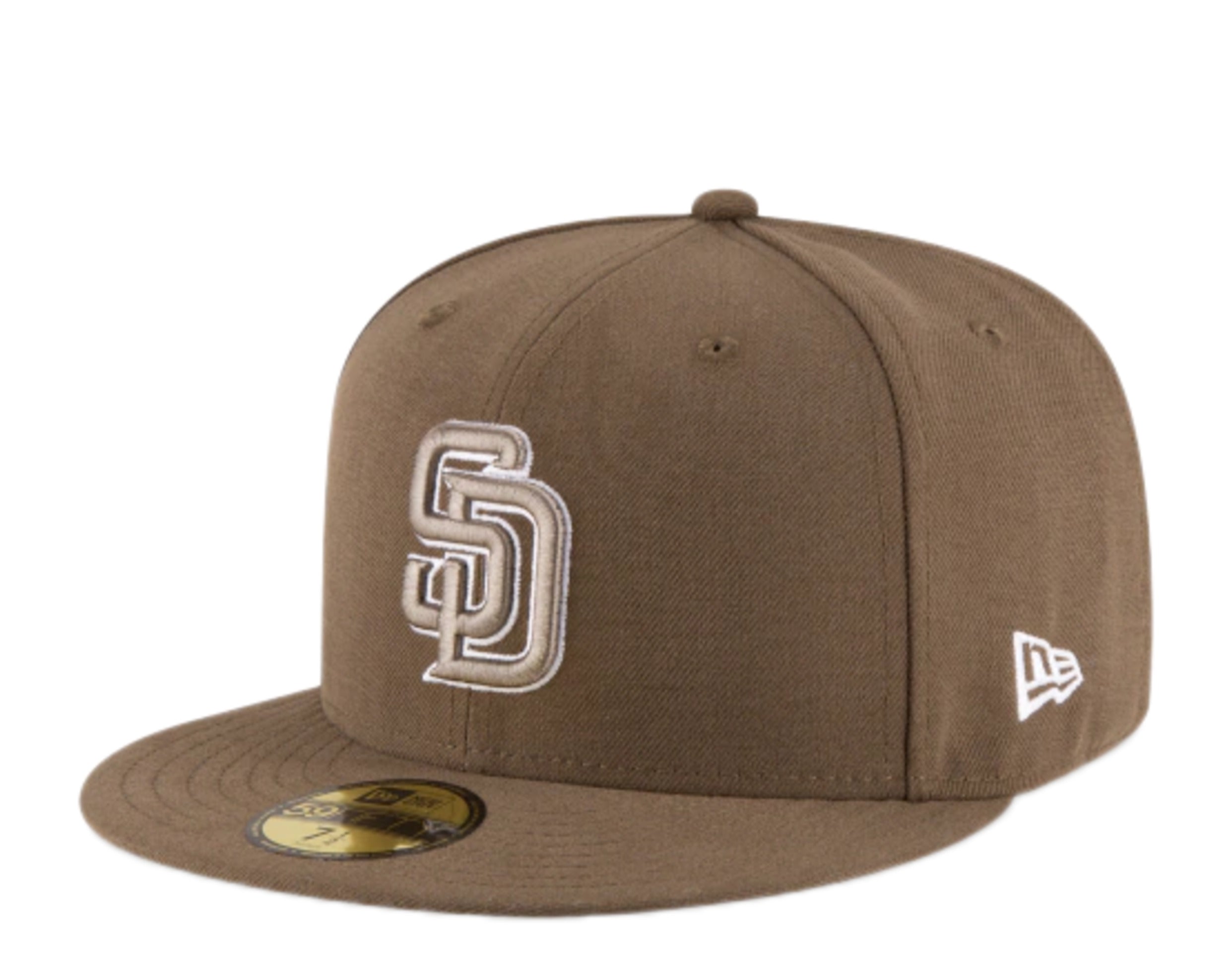 New Era San Diego Padres Brown 2017 Authentic Collection on Field Low Profile 59FIFTY Fitted Hat