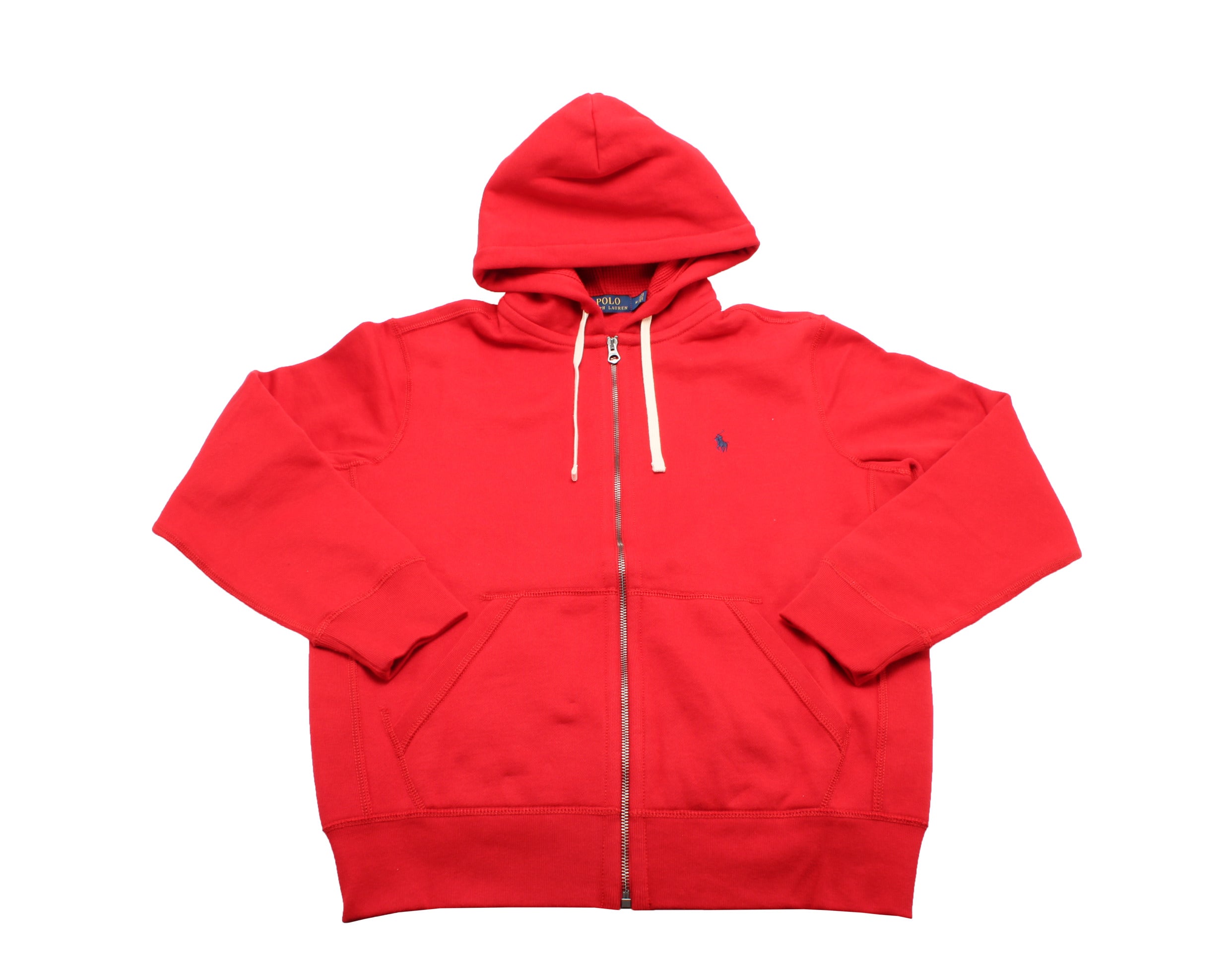 Red Polo Zip up hoodie
