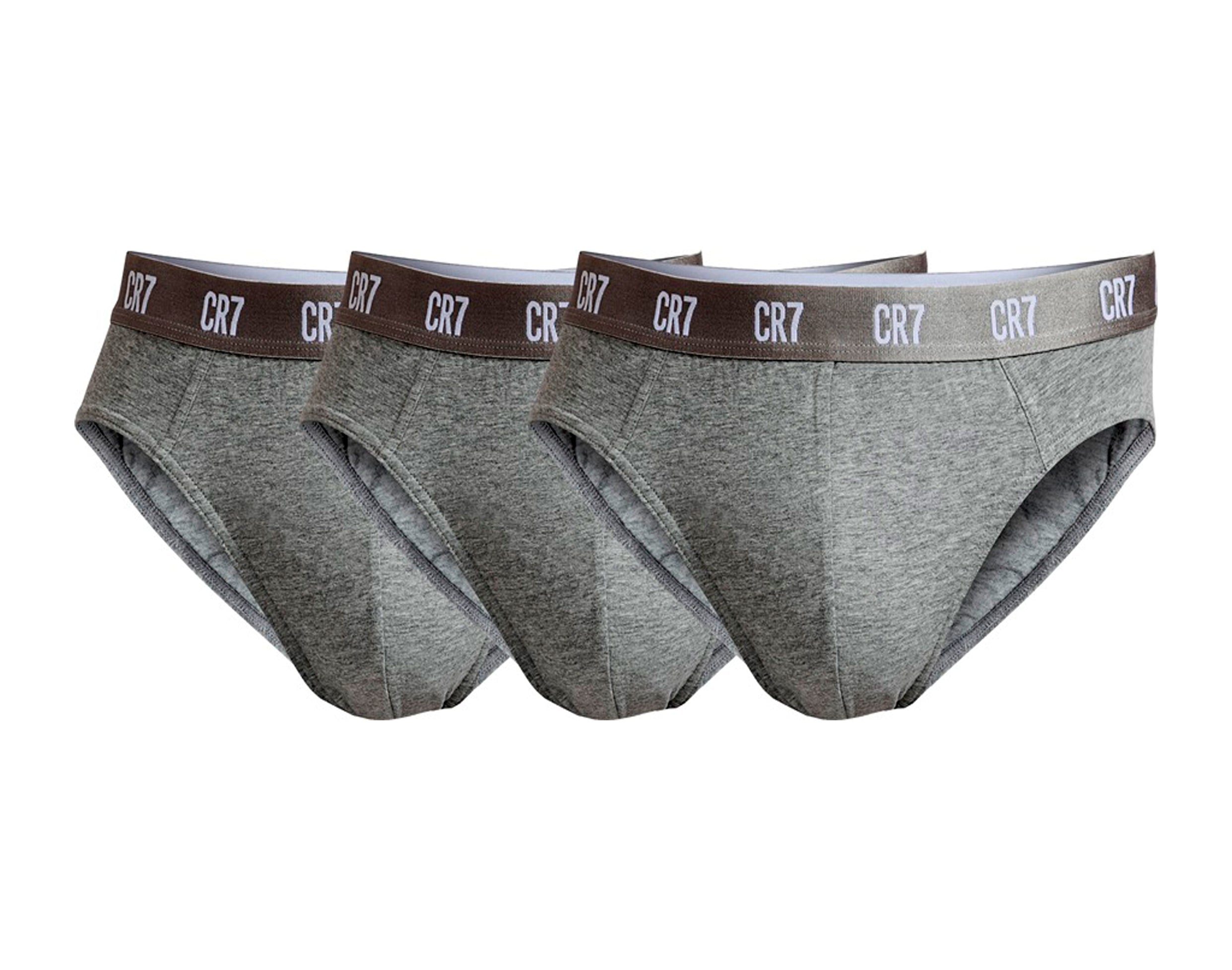 Cristiano Ronaldo CR7 Basic 3-Pack Cotton Briefs Men's Underwear – NYCMode