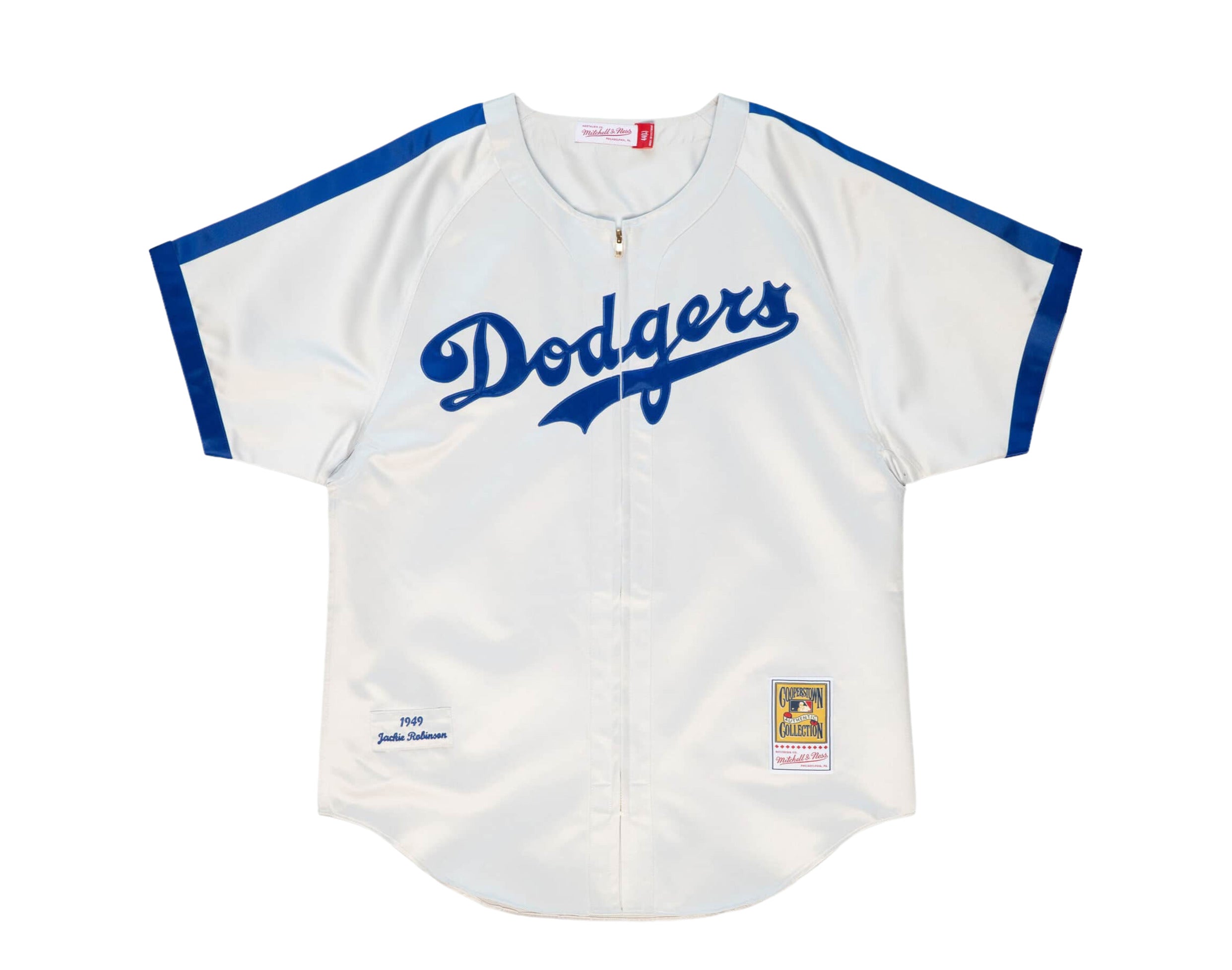 Jackie Robinson Brooklyn Dodgers Mitchell & Ness Cooperstown Collection  Authentic Jersey - Gray