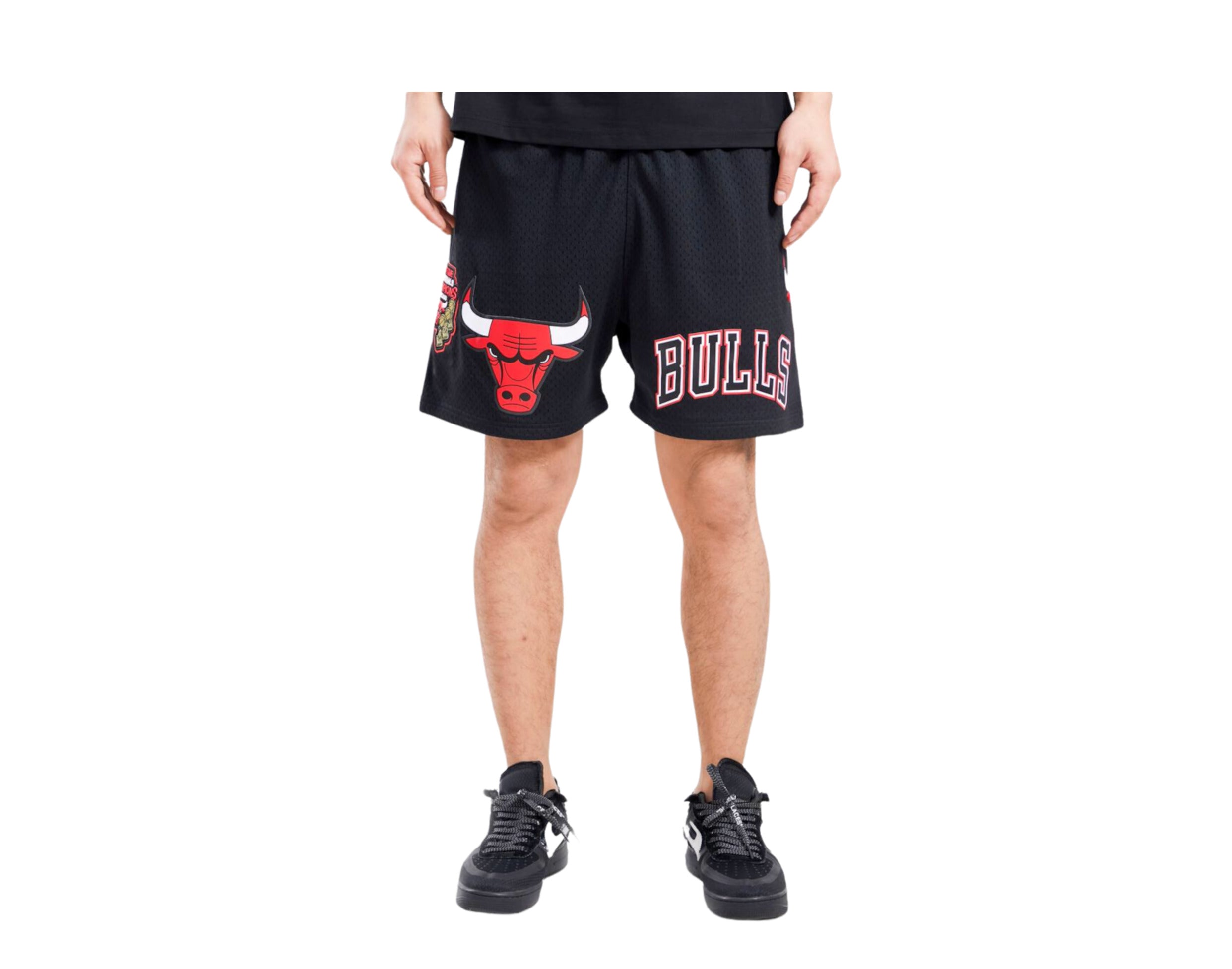 Chicago Bulls Mesh Shorts - Black