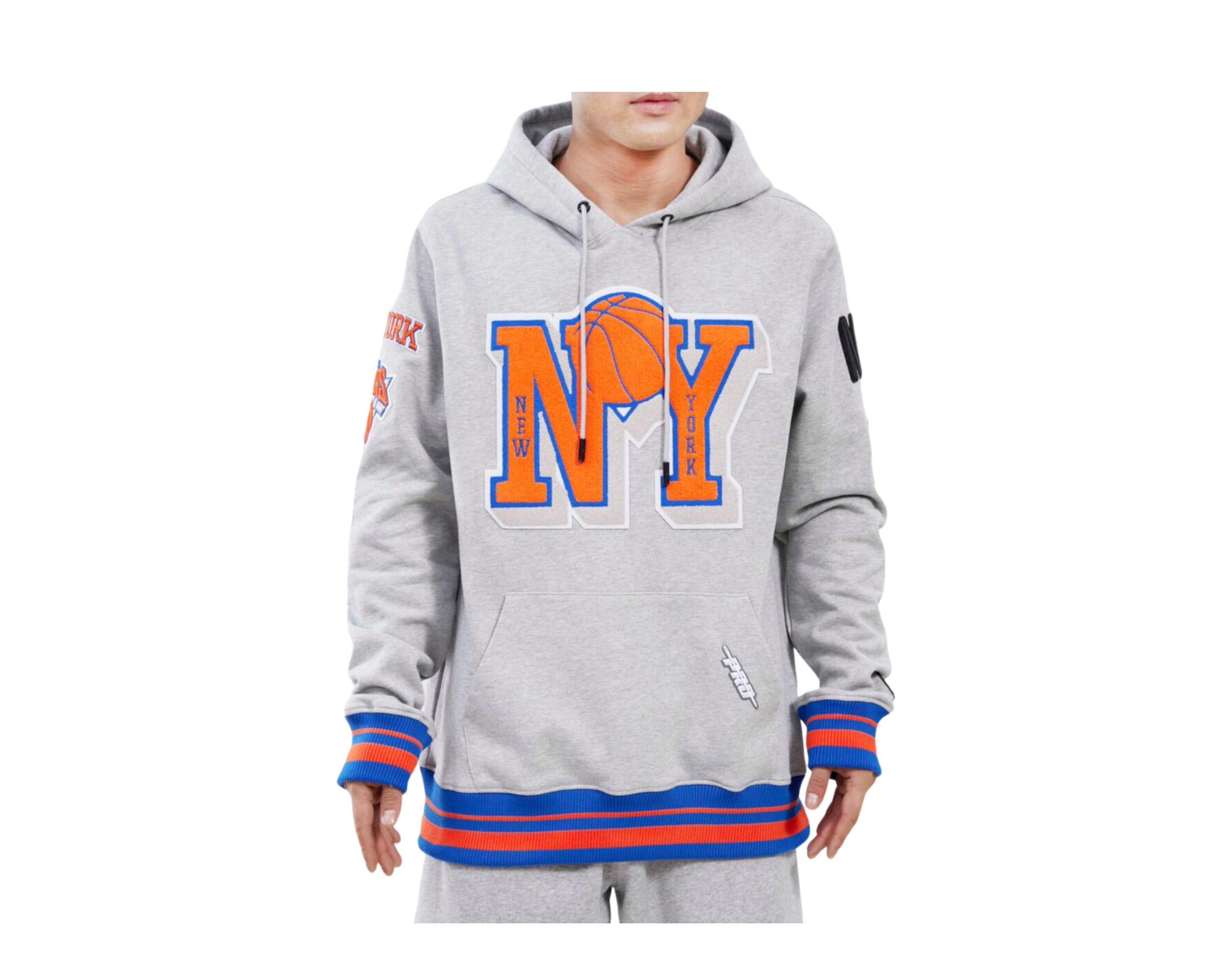 NEW YORK GIANTS MASH UP LOGO CREWNECK (GRAY) – Pro Standard