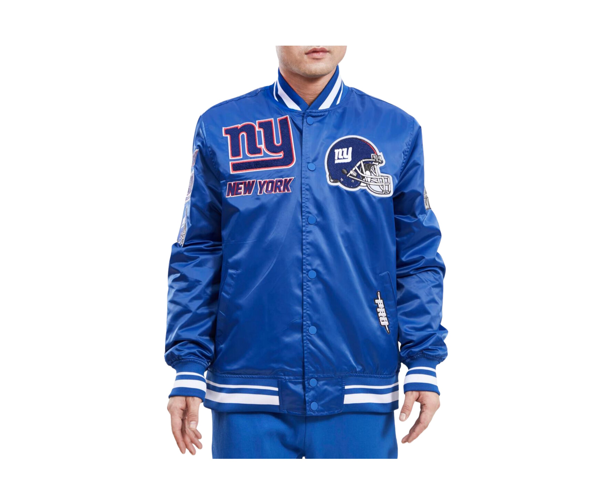 Men's NFL x Staple Royal New York Giants Reversible Core Jacket