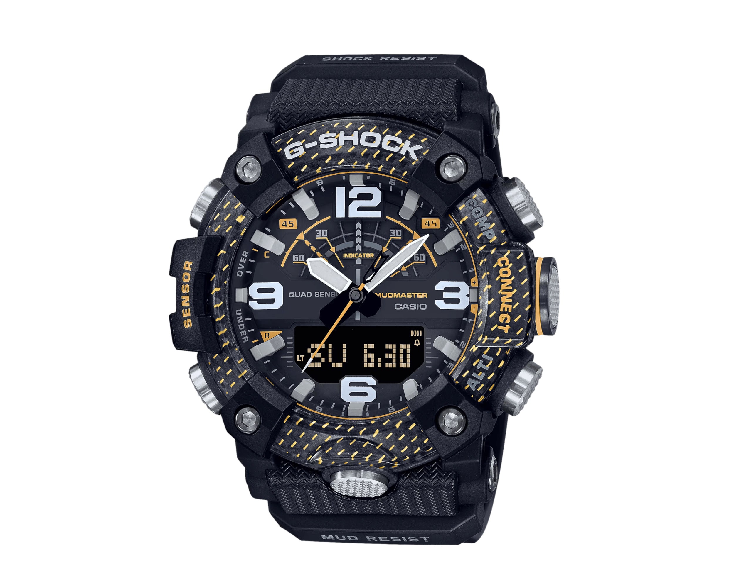 Casio G Shock GGB100Y MudMaster Analog Digital Resin Men s Watch