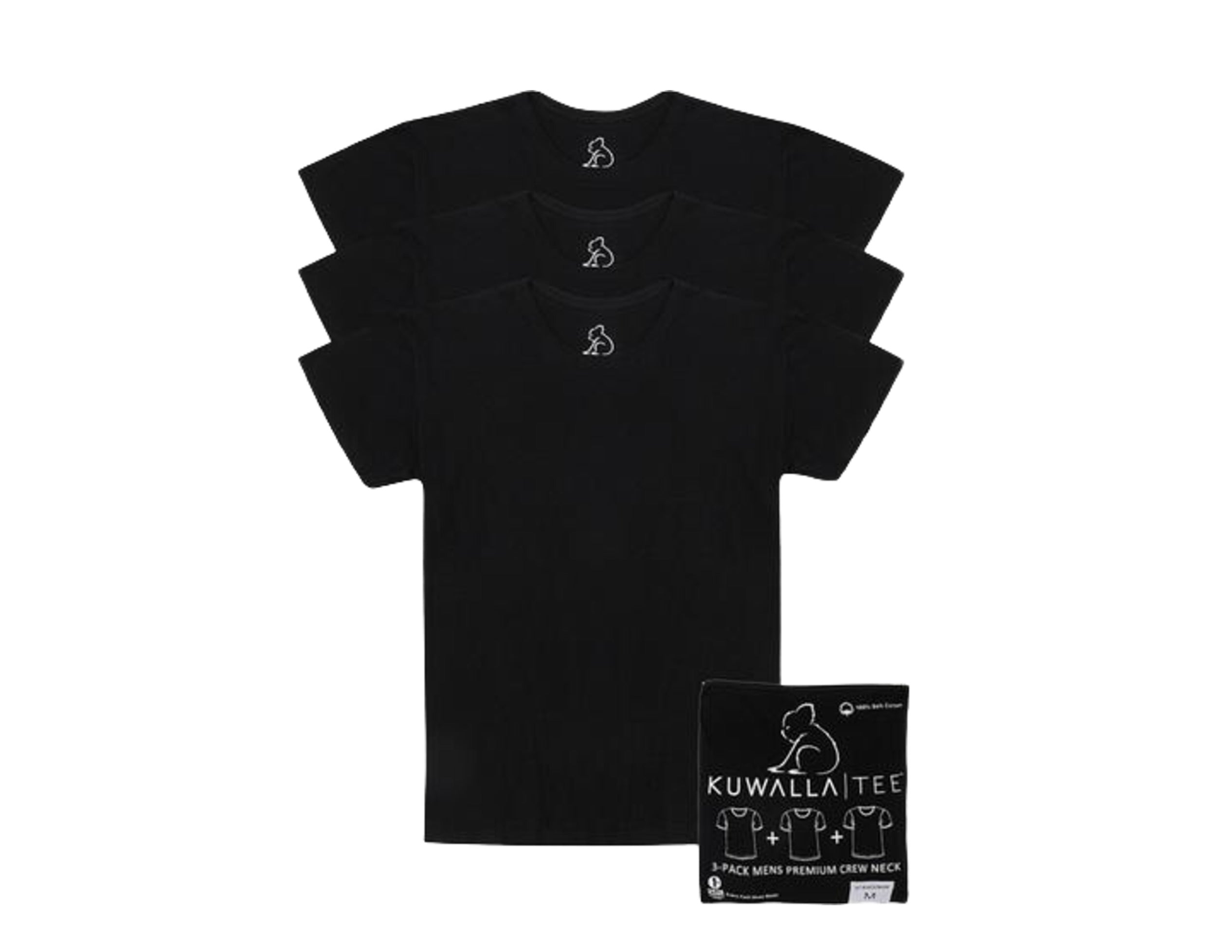 Kuwalla Tee - Crew Neck T-Shirt - Black