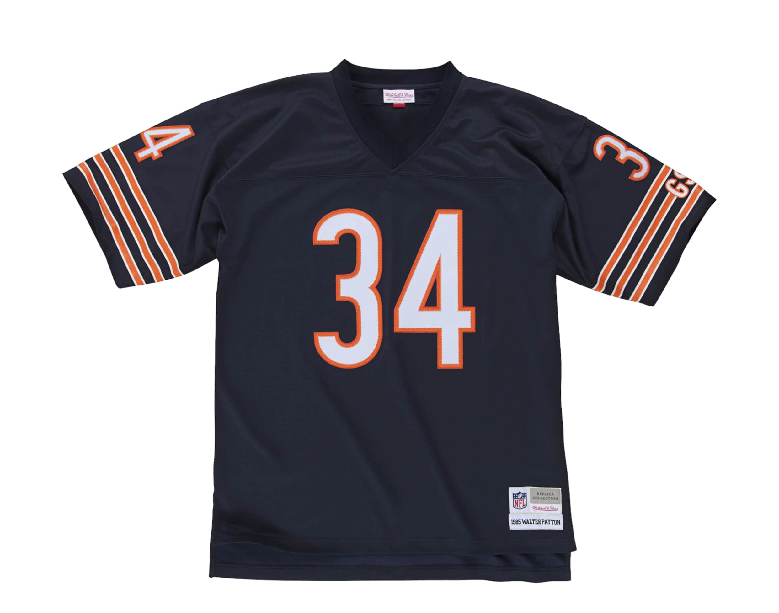 Mitchell & Ness Men's Mitchell & Ness Walter Payton Navy/Orange