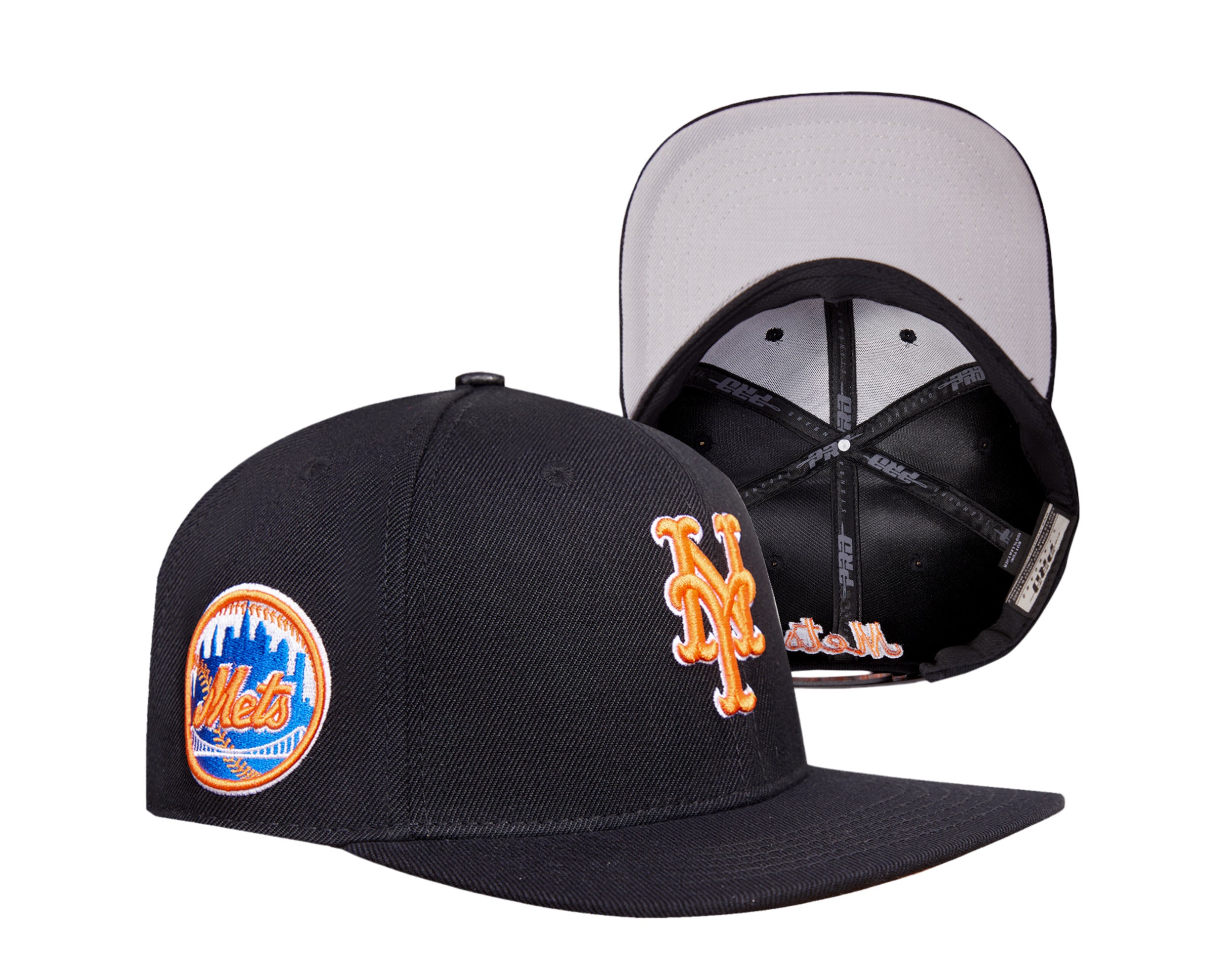 New York Mets Pro Standard Classic Logo Snapback Hat - Frank's Sports Shop