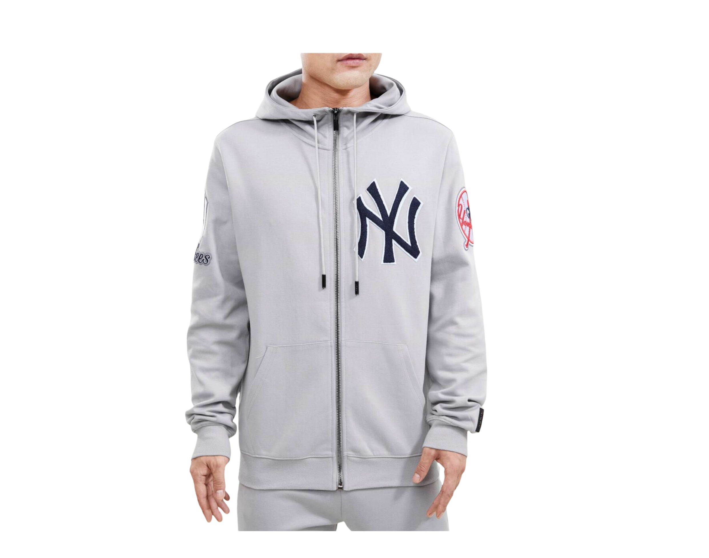 Pro Standard MLB New York Yankees Logo Zip-Up Hoodie – NYCMode