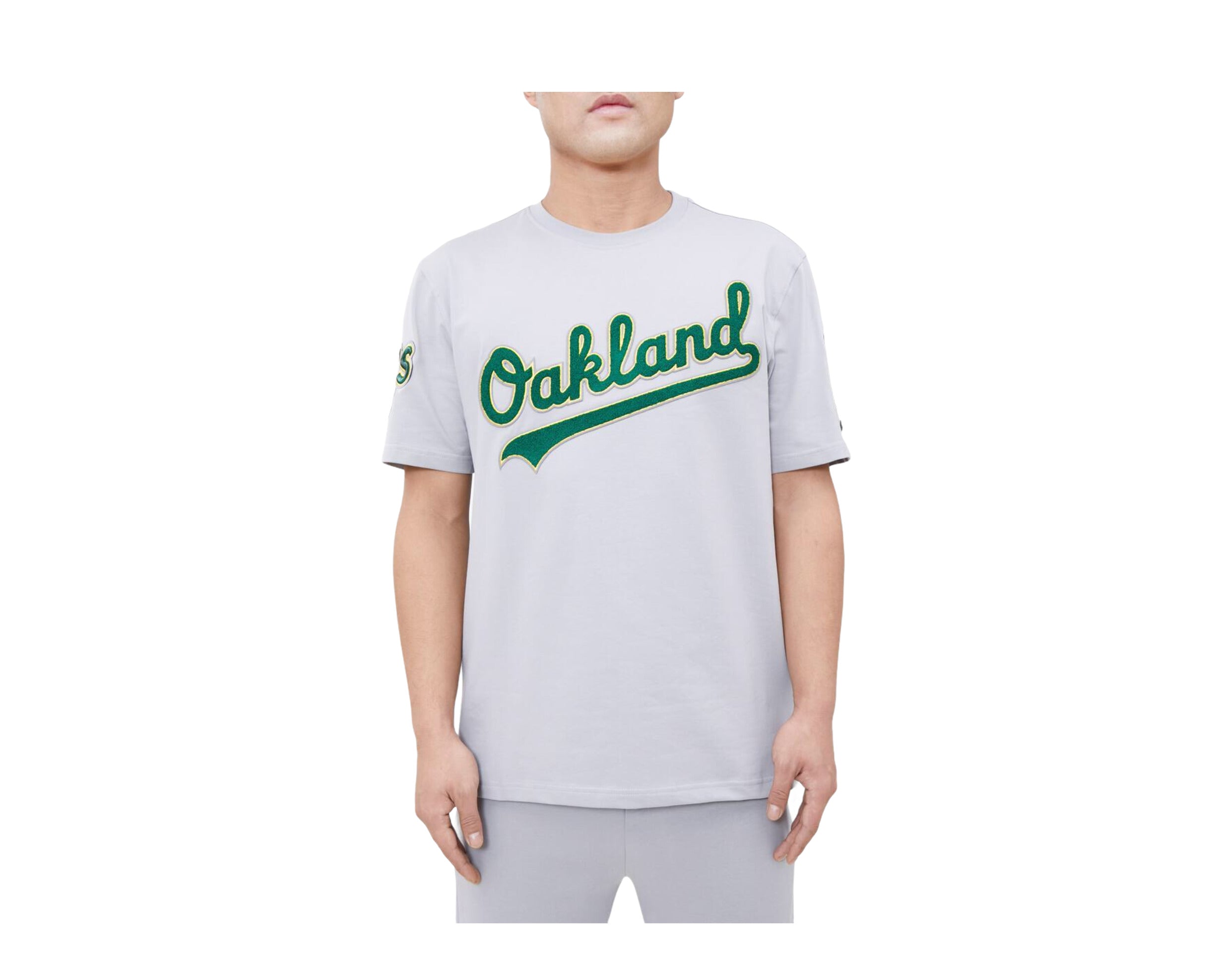 MLB Oakland Athletics Men's Your Team Gray Polo Shirt - S