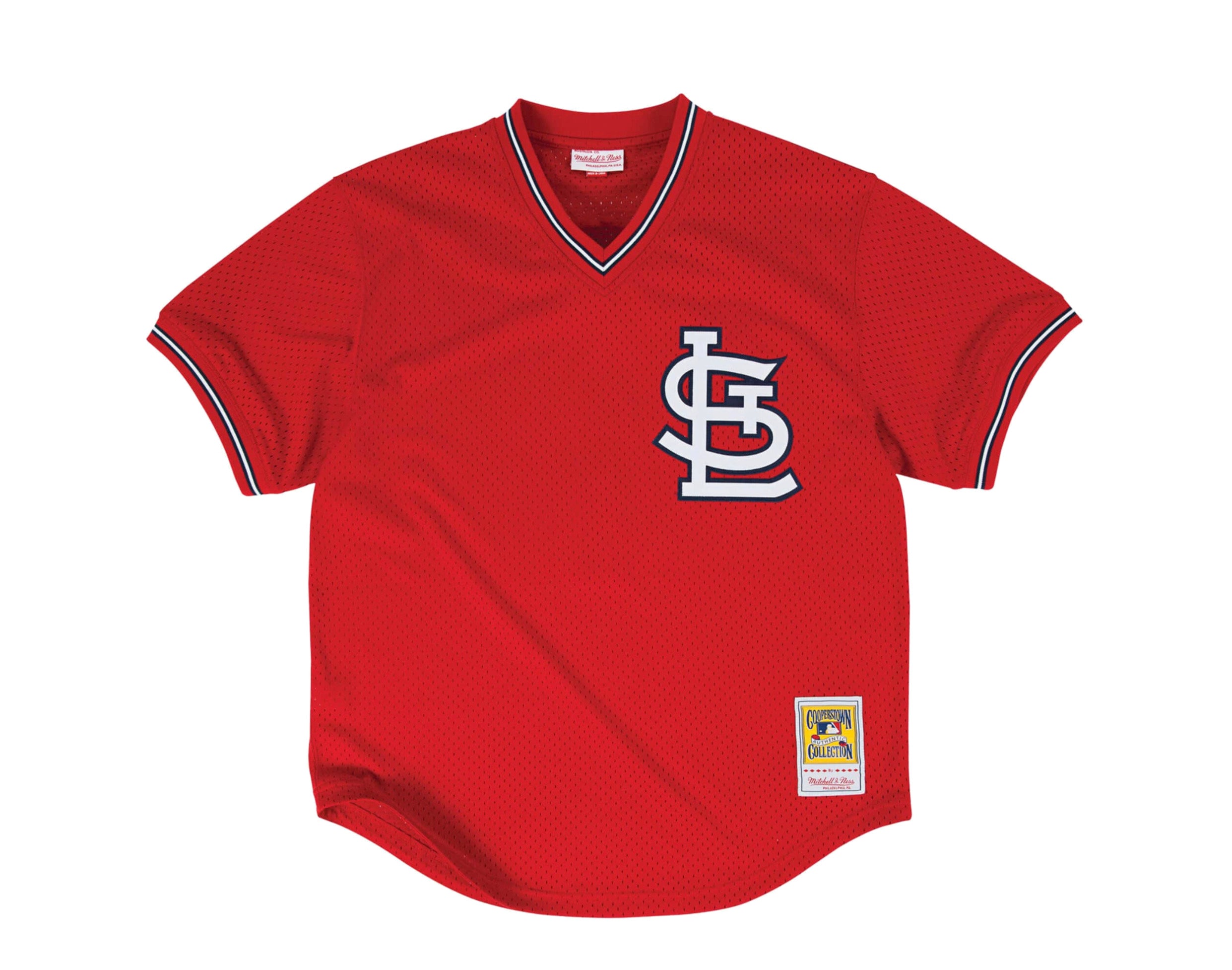 Mitchell & Ness Authentic Ozzie Smith St. Louis Cardinals 1996 Pullover Jersey