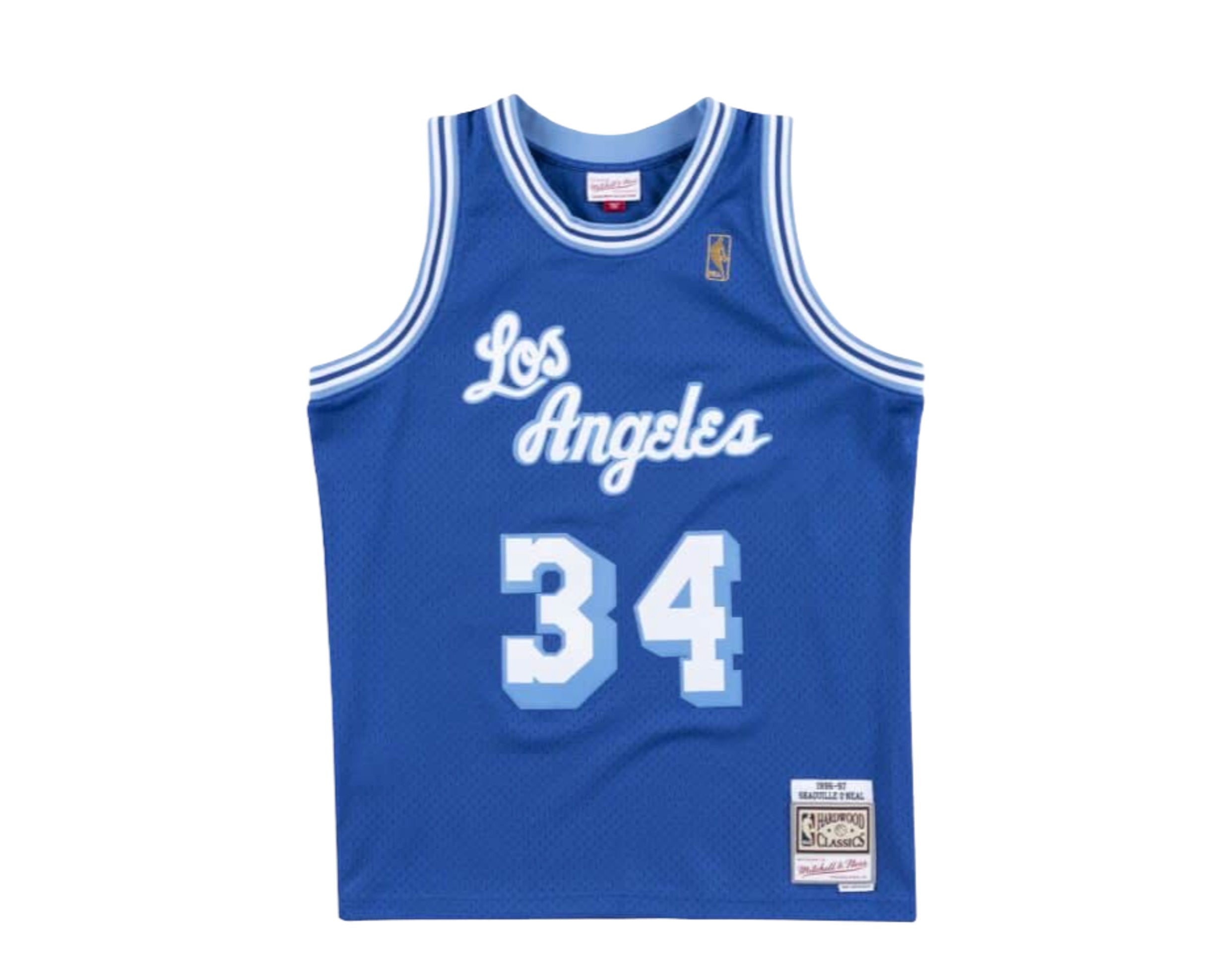 Shaquille O'Neal Los Angeles Lakers HWC Throwback NBA Swingman