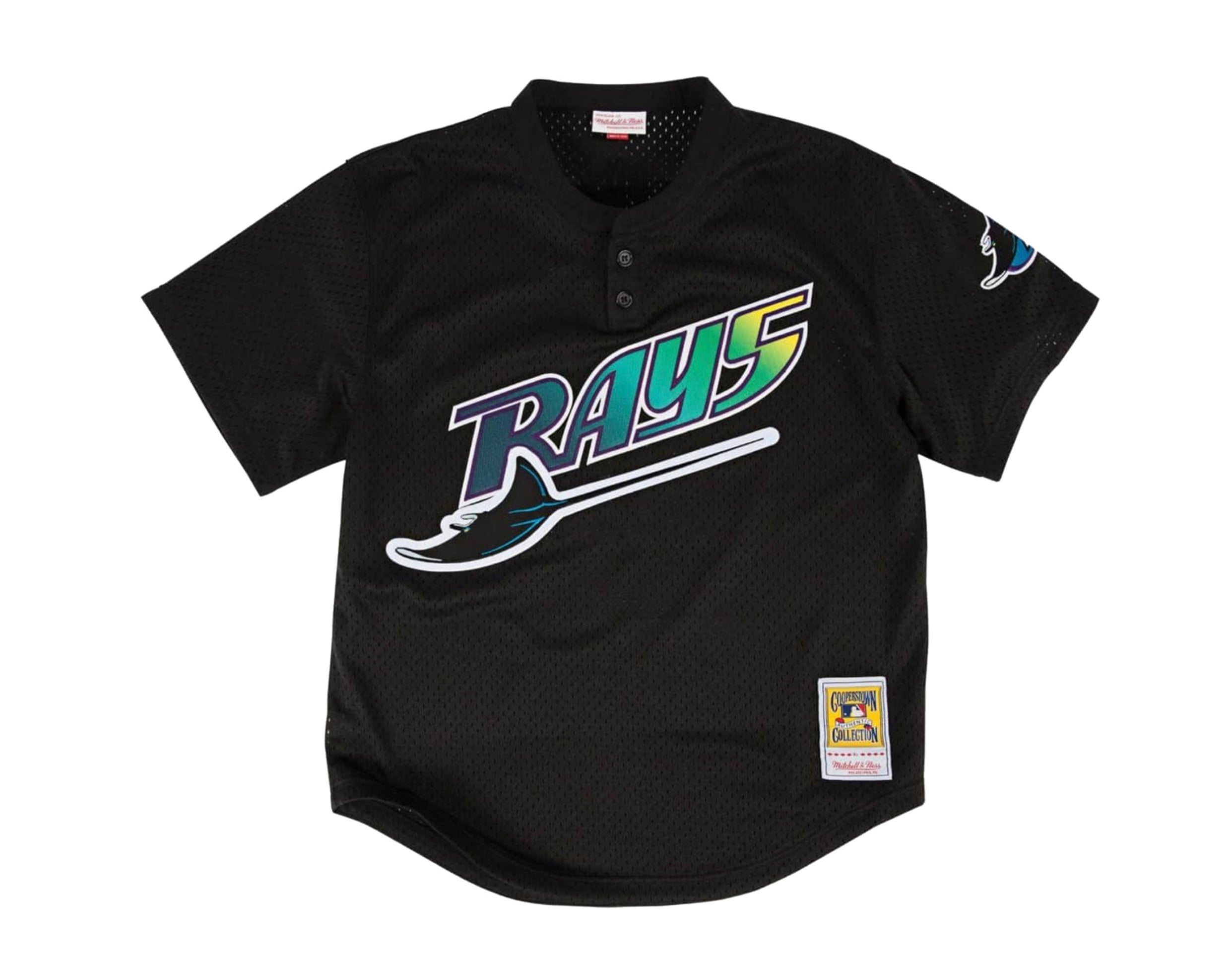 Mitchell & Ness Authentic Mesh BP Jersey Tampa Bay Rays 1998