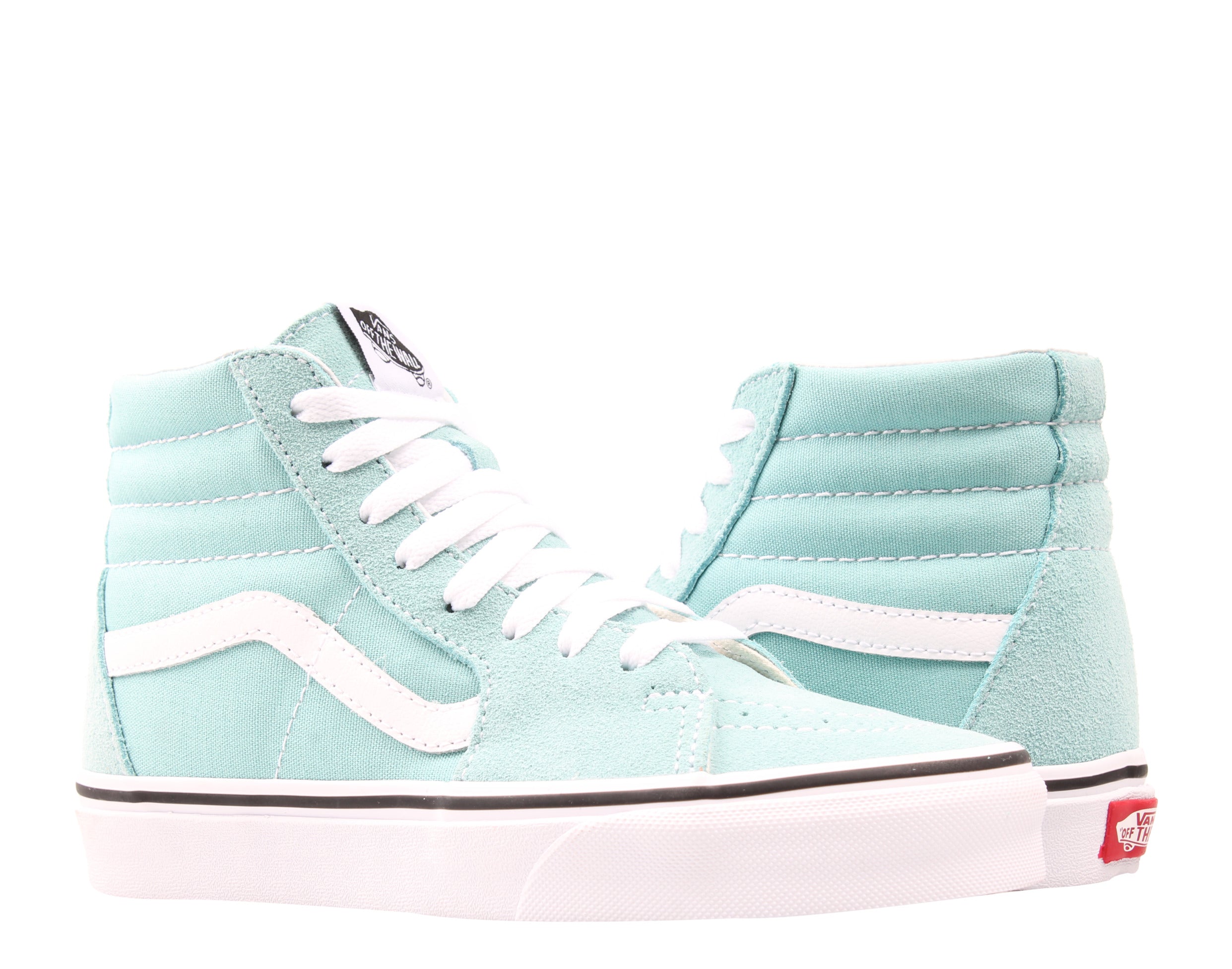 Mint green high sale top vans