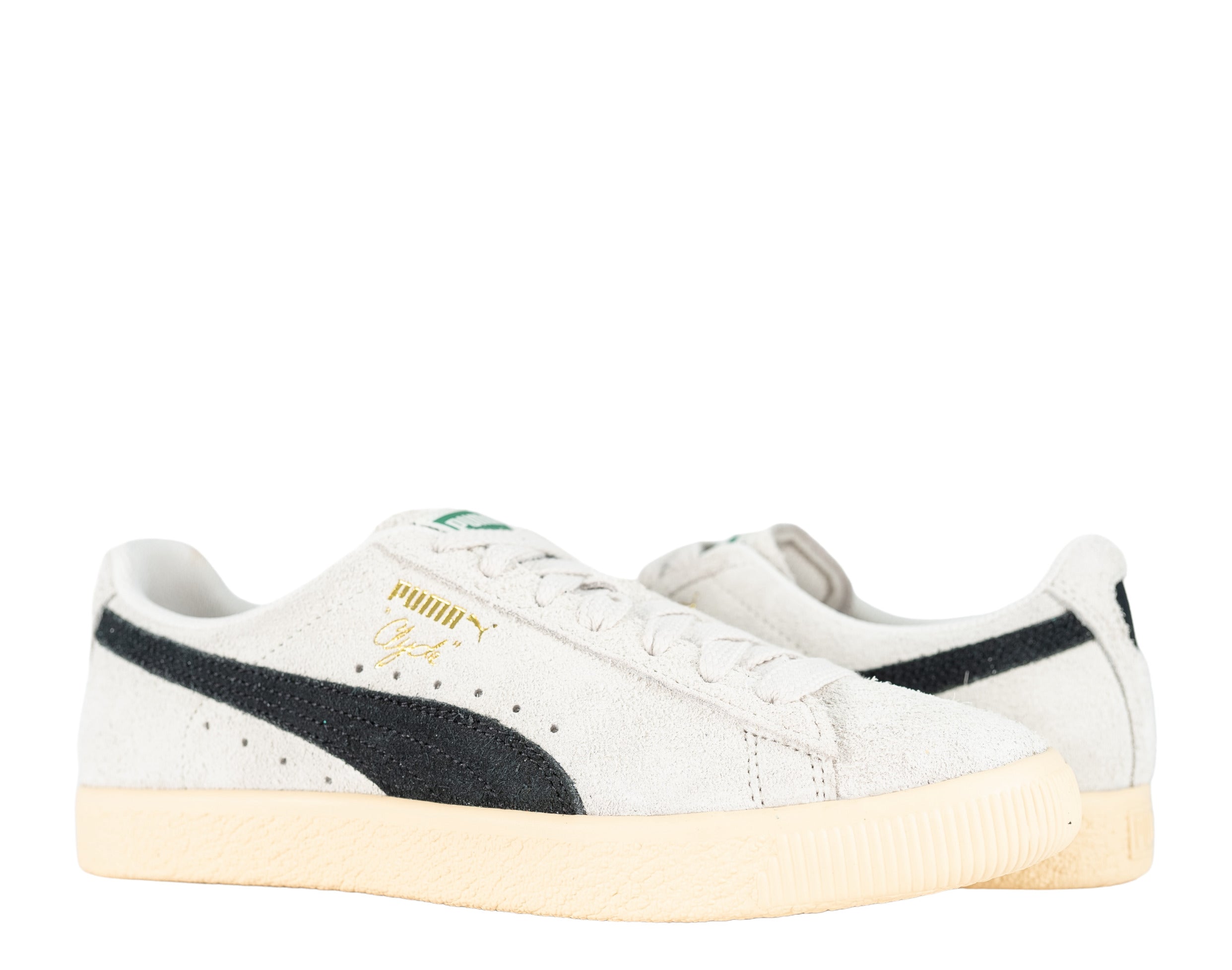 Puma Clyde Hairy Suede Unisex Sneakers - Men's Sizing