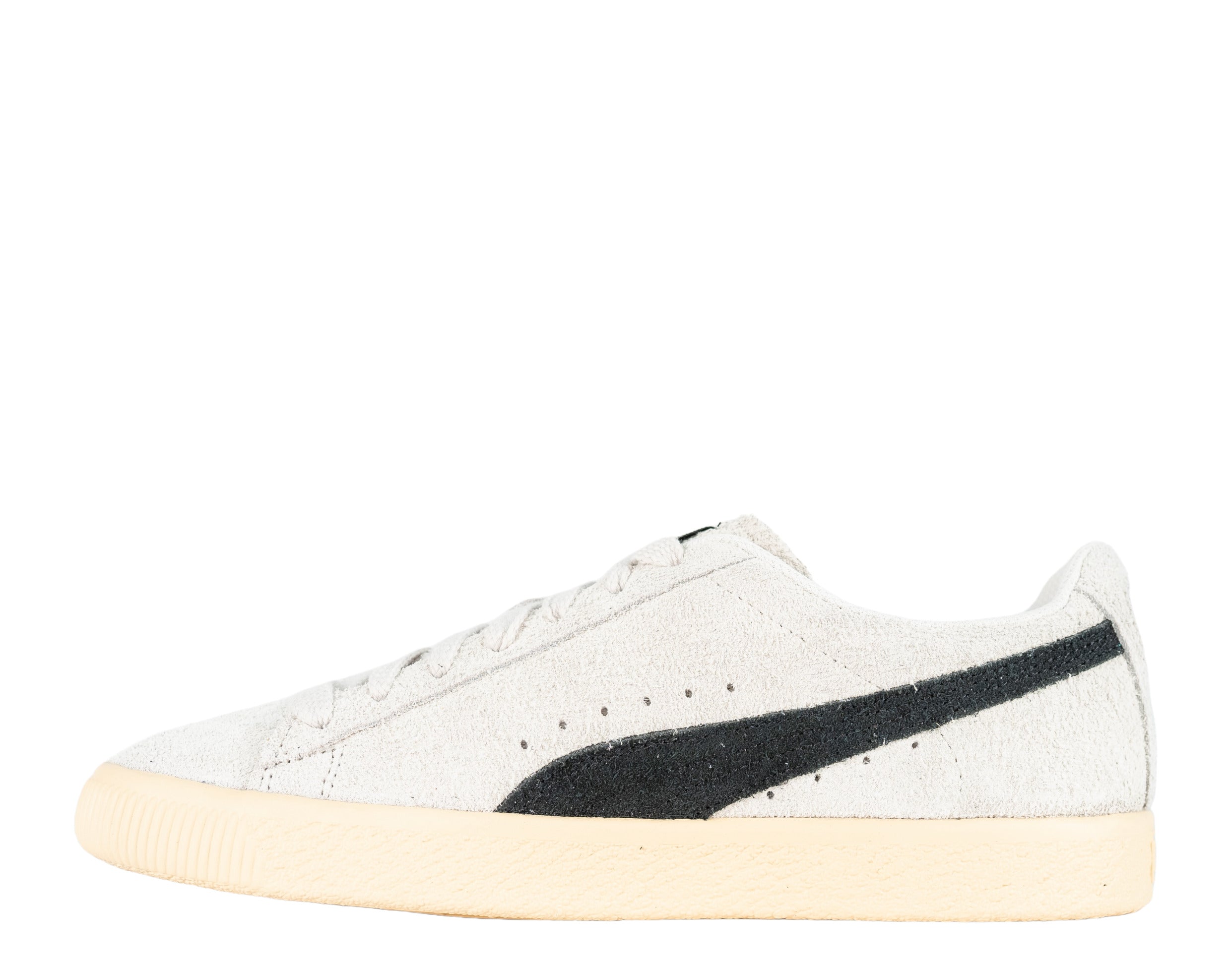 Puma Clyde Hairy Suede Unisex Sneakers - Men's Sizing