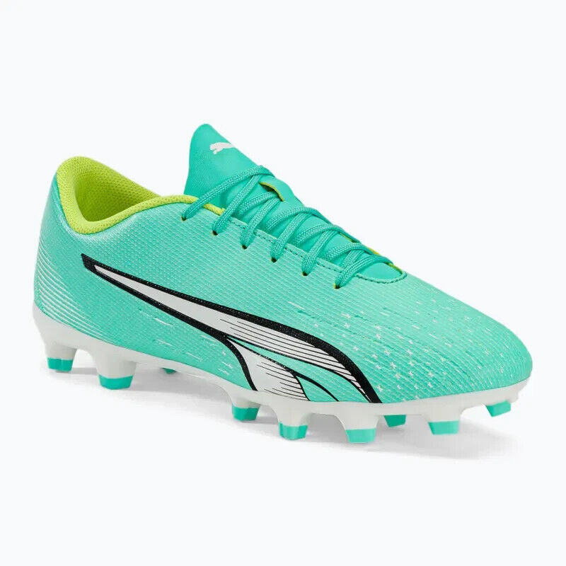 Puma Ultra Play FG/AG 107224-03 Men's Peppermint White Firm Ground Soccer Cleats