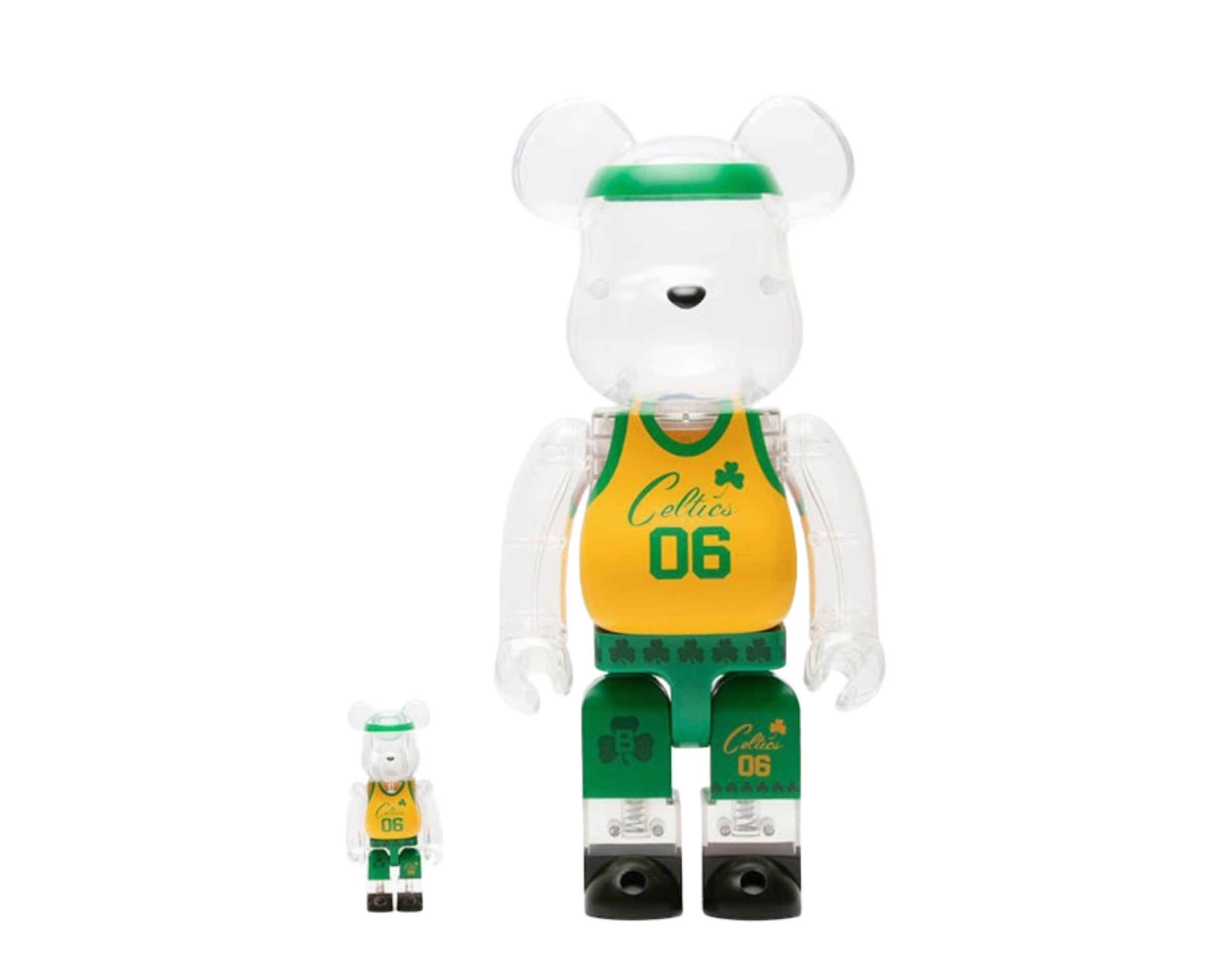 Medicom Toy Be@Rbrick x Bodega x NBA Worldwide Respect Boston Celtics 100% & 400%