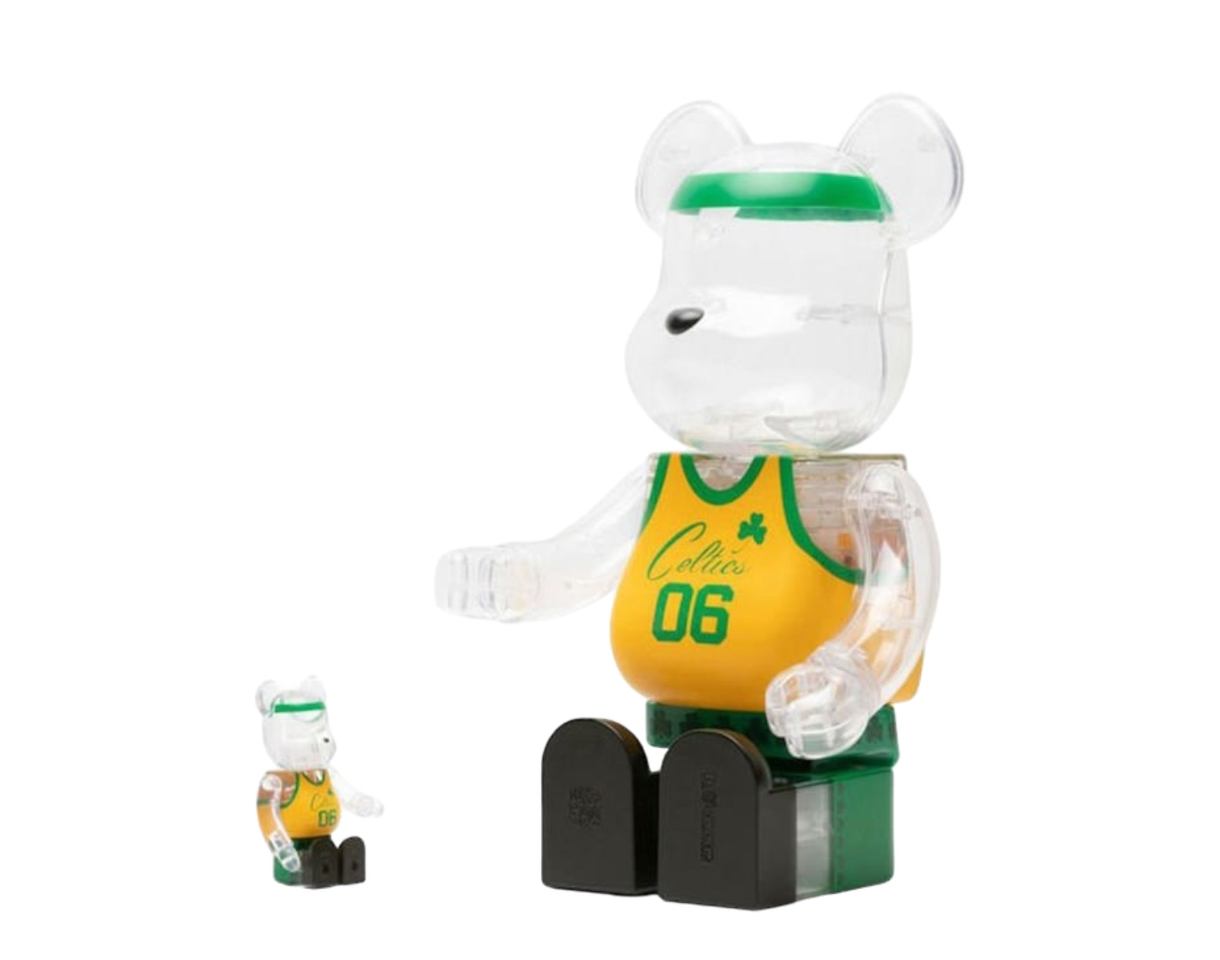 Medicom Toy Be@Rbrick x Bodega x NBA Worldwide Respect Boston Celtics 100% & 400%