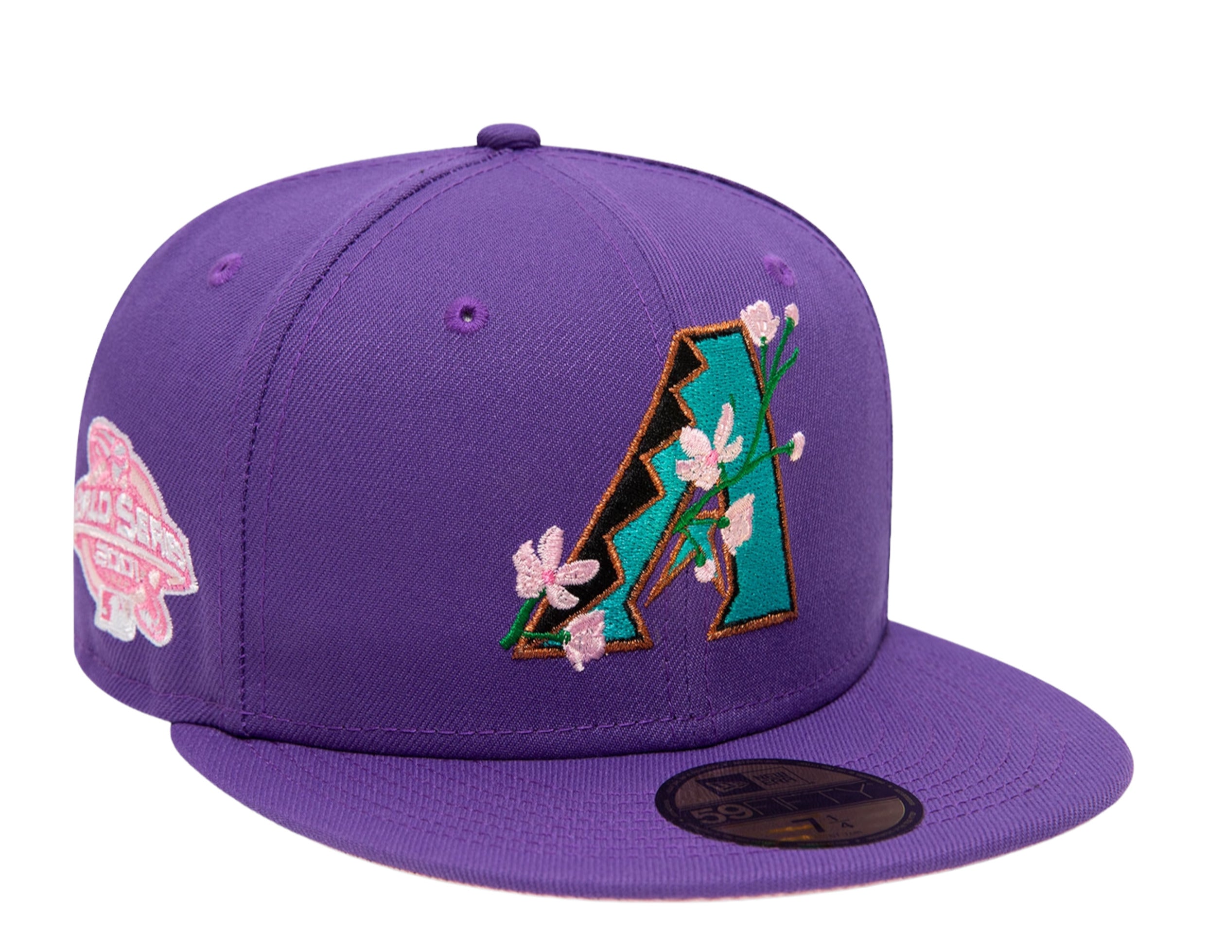 New Era 59Fifty MLB Arizona Diamondbacks Side Patch Bloom Fitted Hat