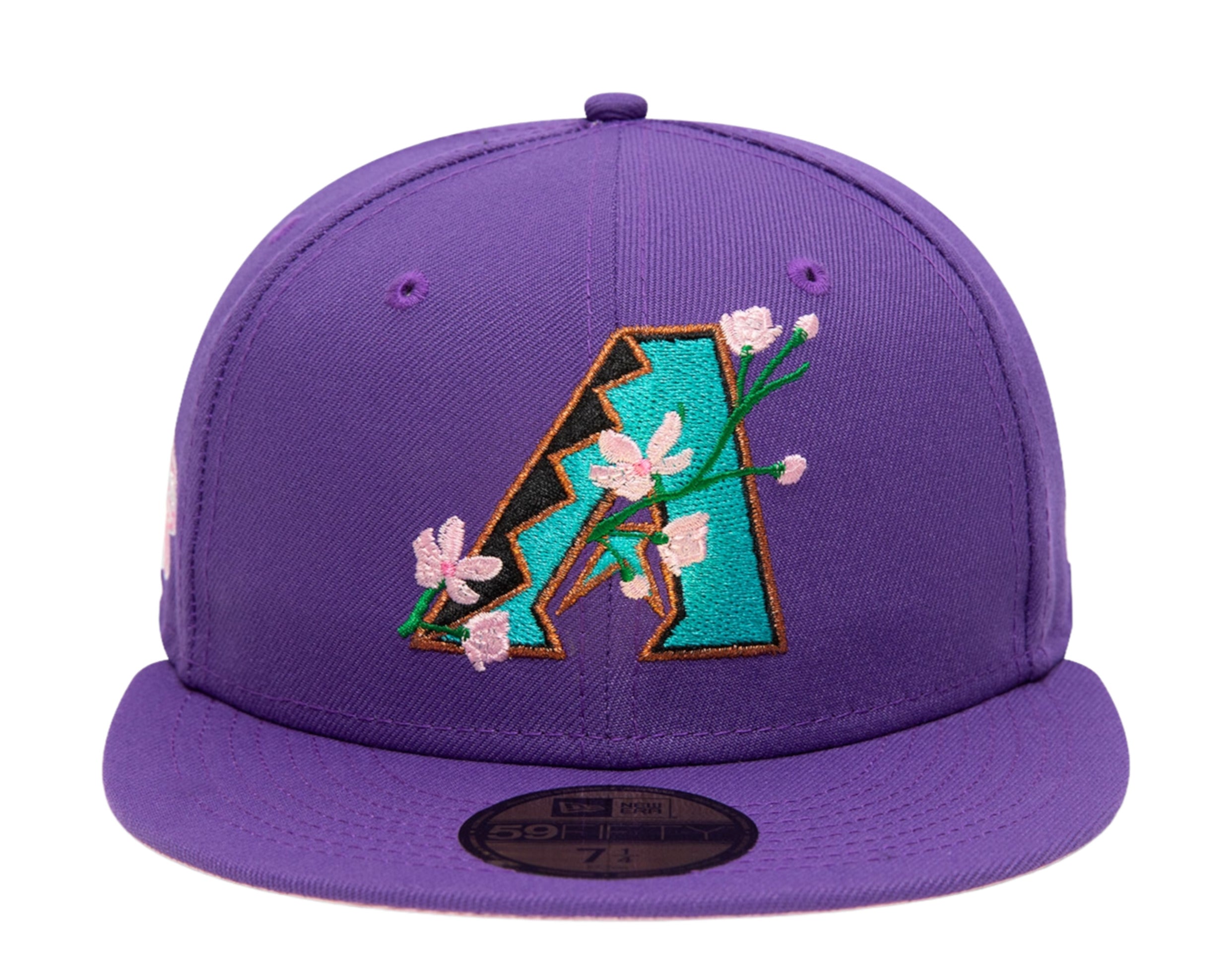 New Era 59Fifty MLB Arizona Diamondbacks Side Patch Bloom Fitted Hat