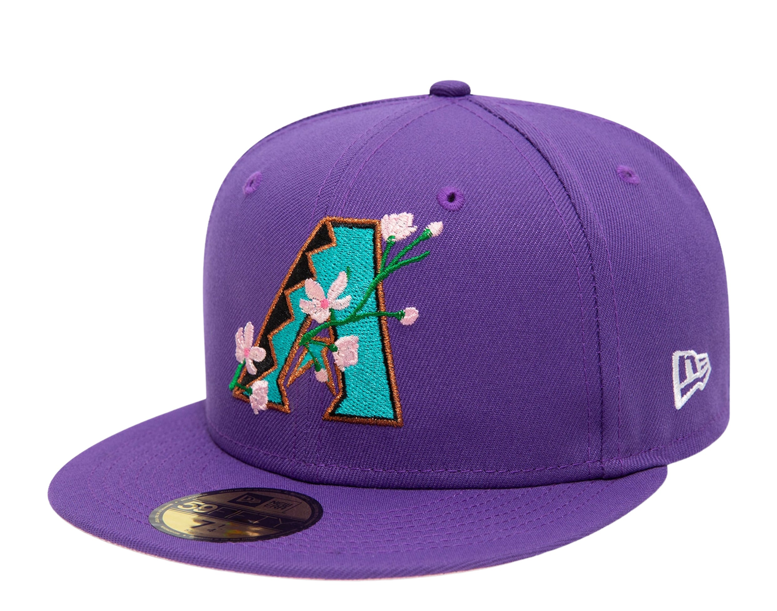 New Era 59Fifty MLB Arizona Diamondbacks Side Patch Bloom Fitted Hat