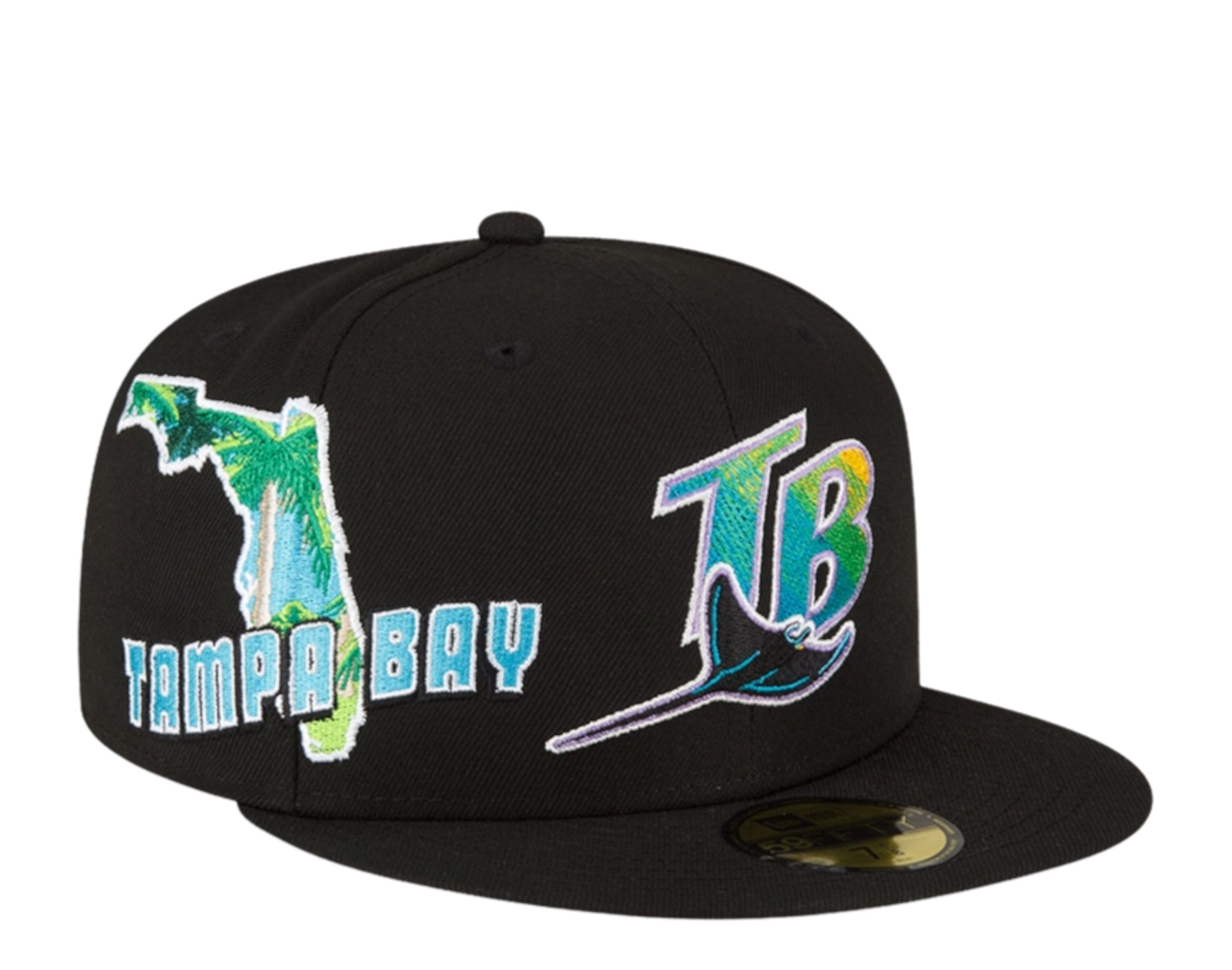 New Era 59Fifty MLB Tampa Bay Rays Stateview Fitted Hat