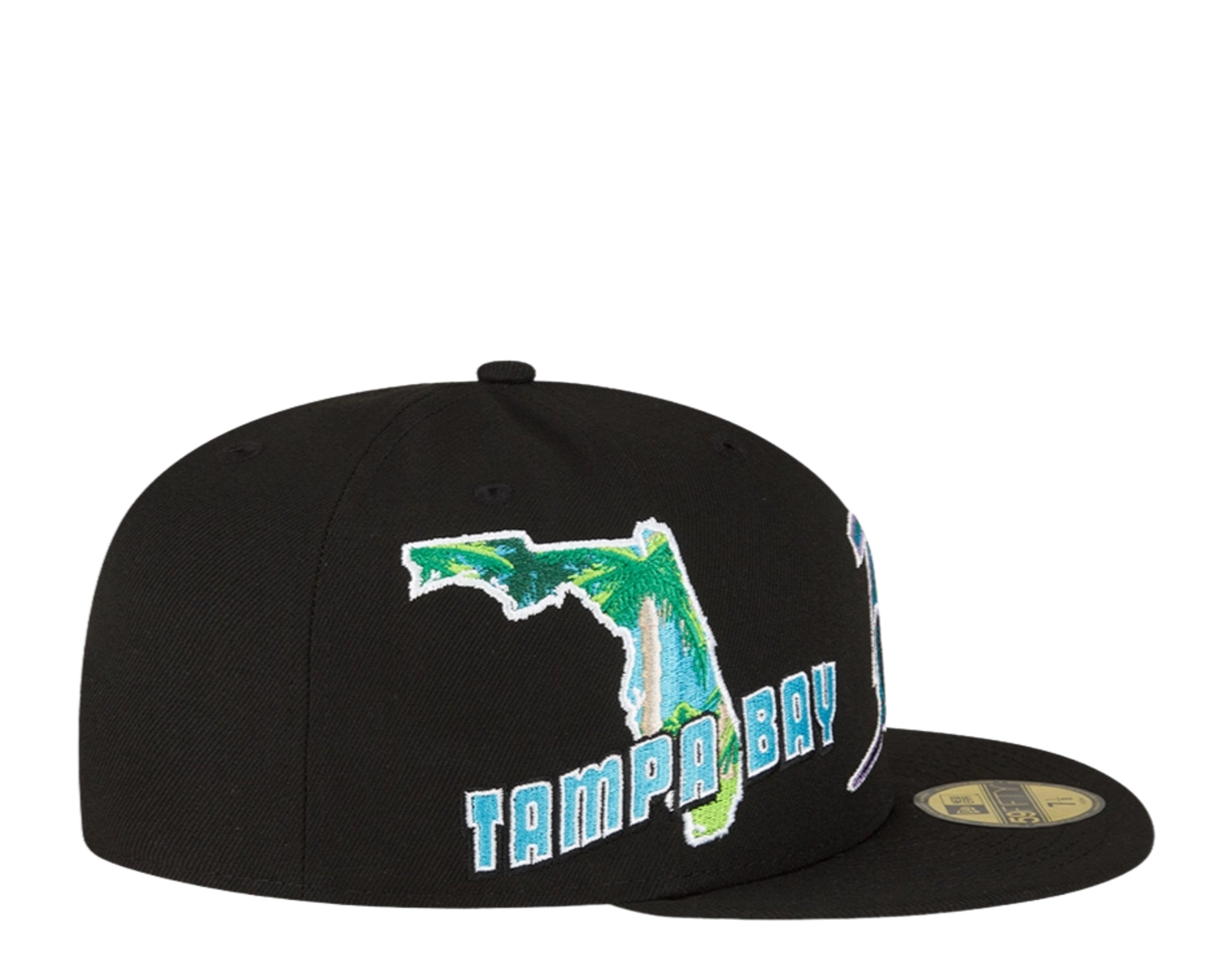 New Era 59Fifty MLB Tampa Bay Rays Stateview Fitted Hat