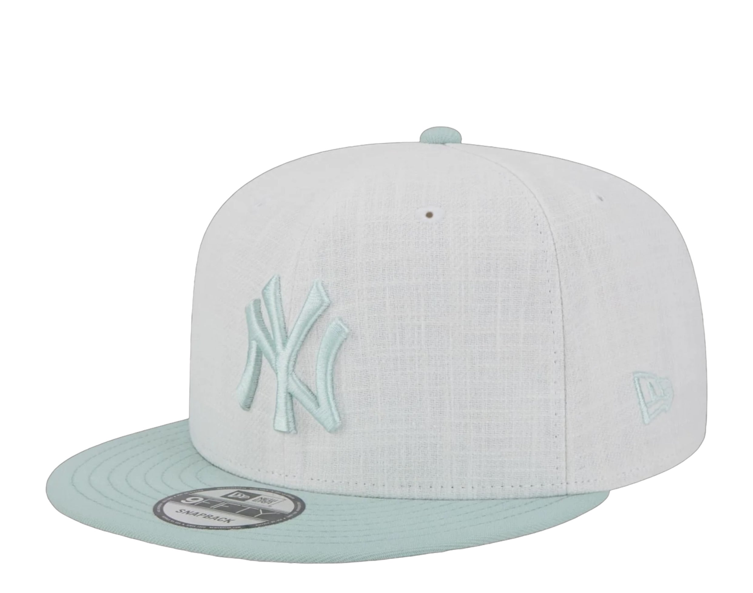 New Era 9Fifty MLB New York Yankees Minty Breeze Logo Select Snapback Hat