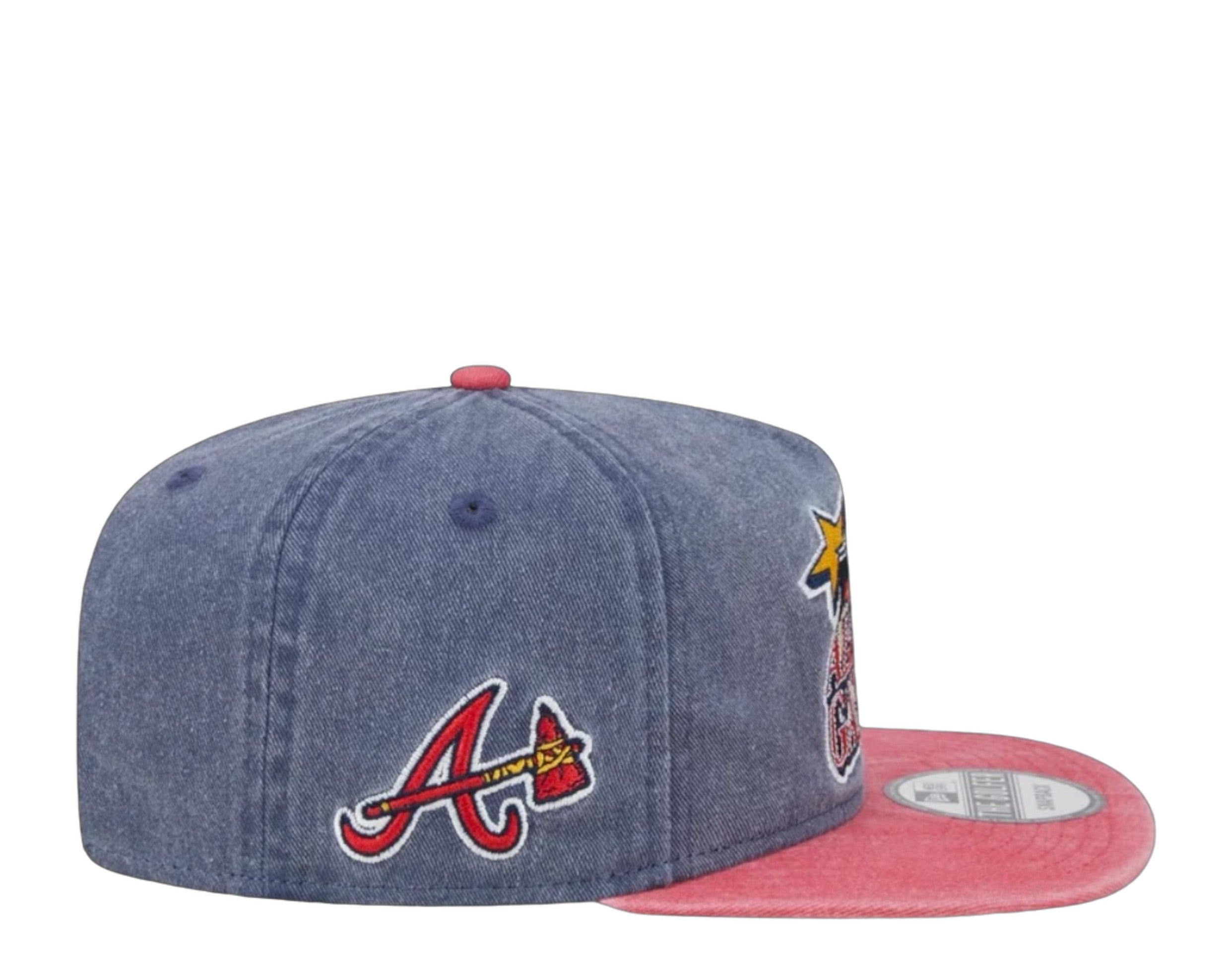 New Era MLB Atlanta Braves Pigment Dye Golfer Snapback Hat