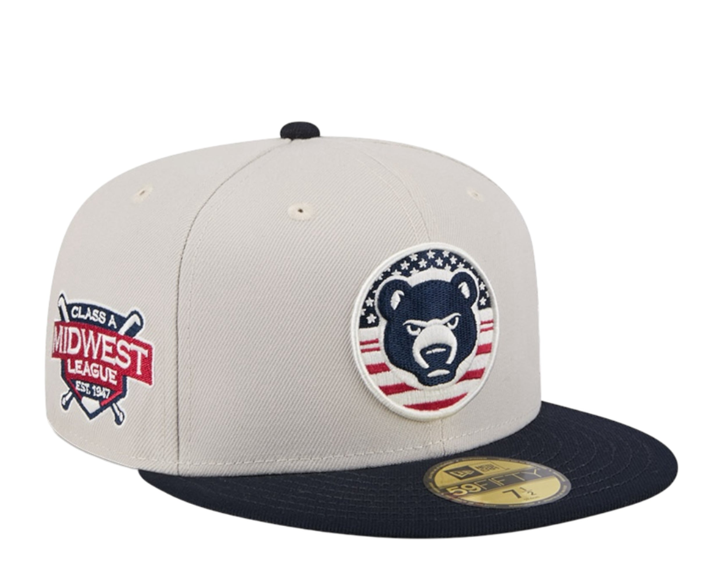 New Era 59Fifty MiLB South Bend Cubs Independence Day 2024 Fitted Hat