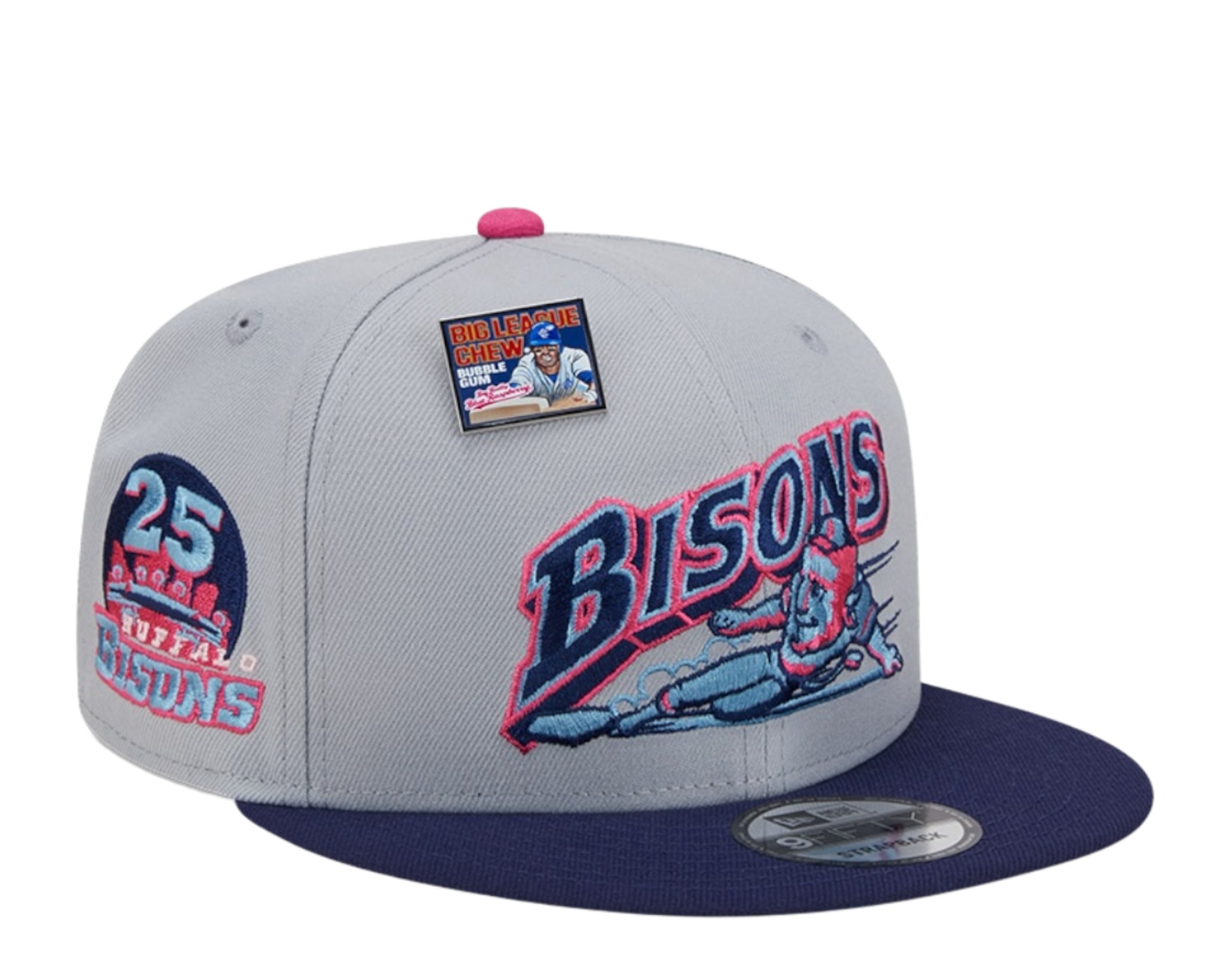 New Era x Big League Chew Buffalo Bisons 9FIFTY Snapback Hat