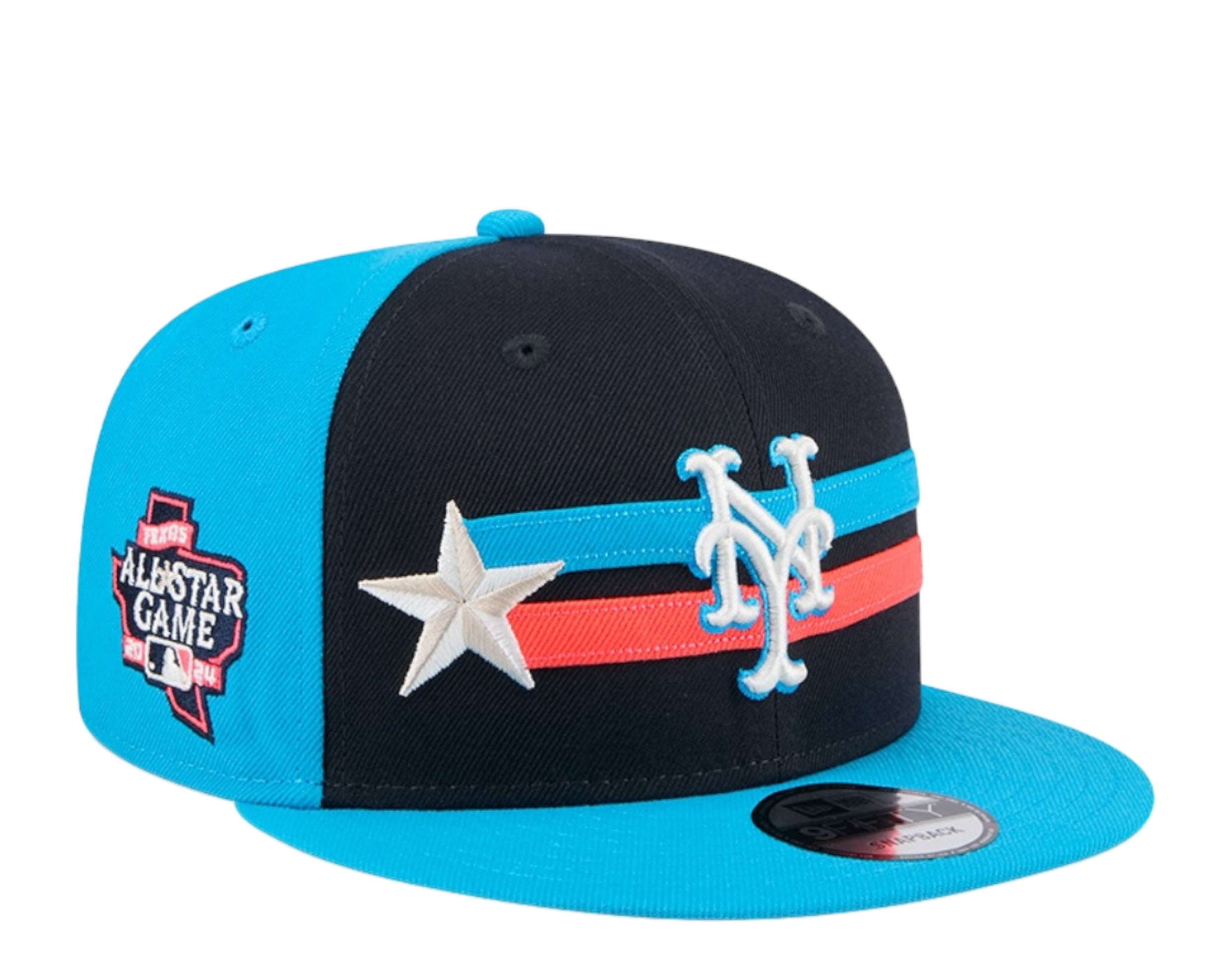 New Era 9Fifty MLB New York Mets PTR 2024 All Star Game Snapback Hat